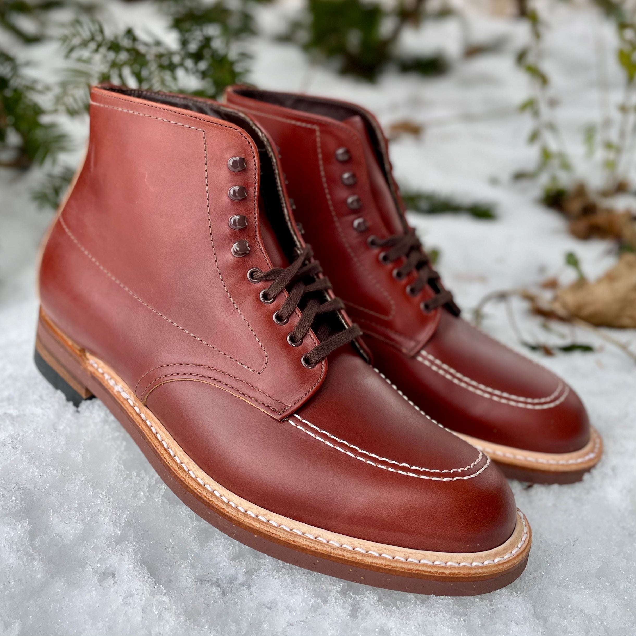  405 - Indy Boot (Original) in Mid Brown Calfskin、mySite、preschool7hills