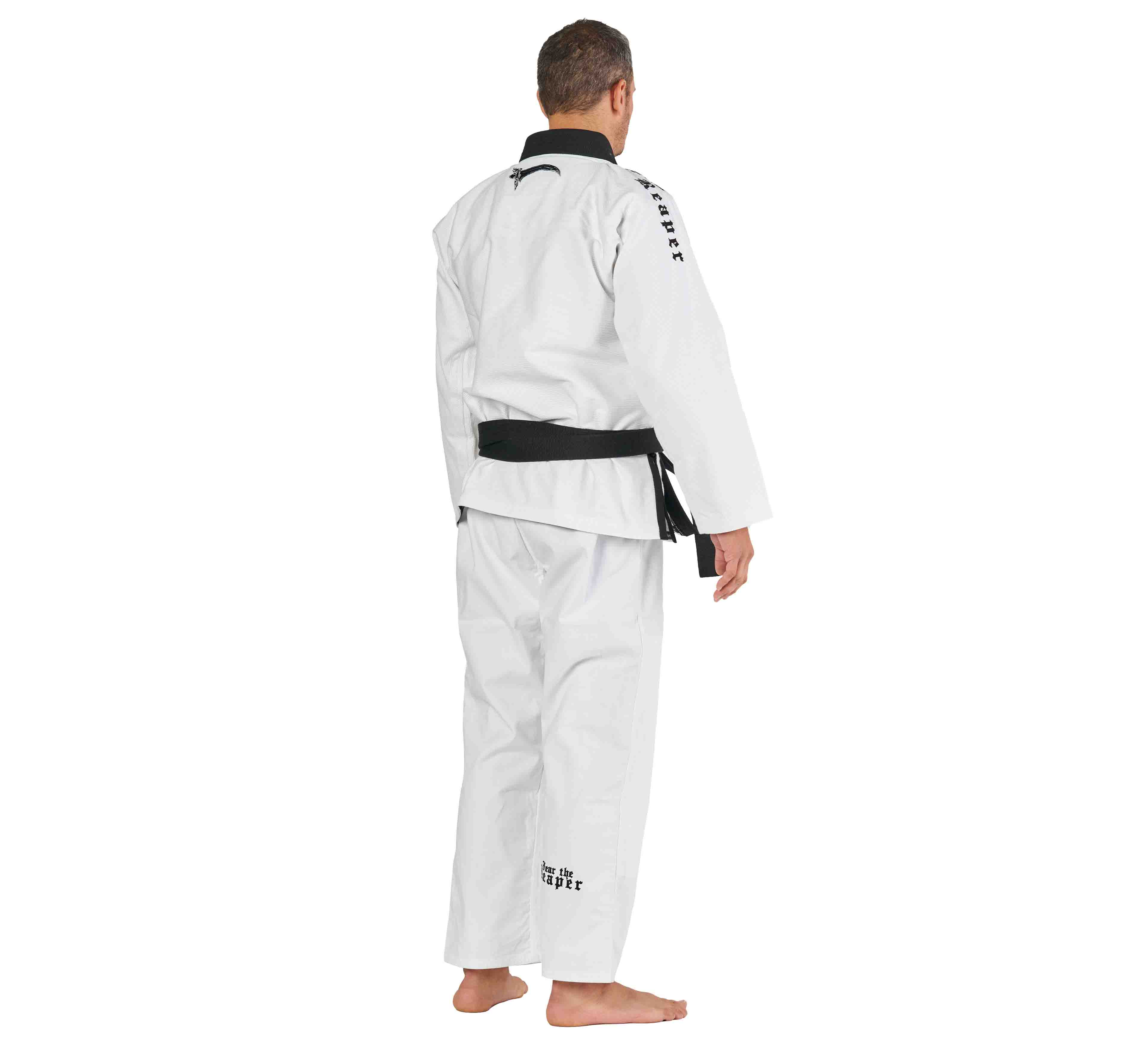 Sekai 2.0 BJJ Gi Fear The Reaper Edition White、mySite、gigharbornorthrealestate