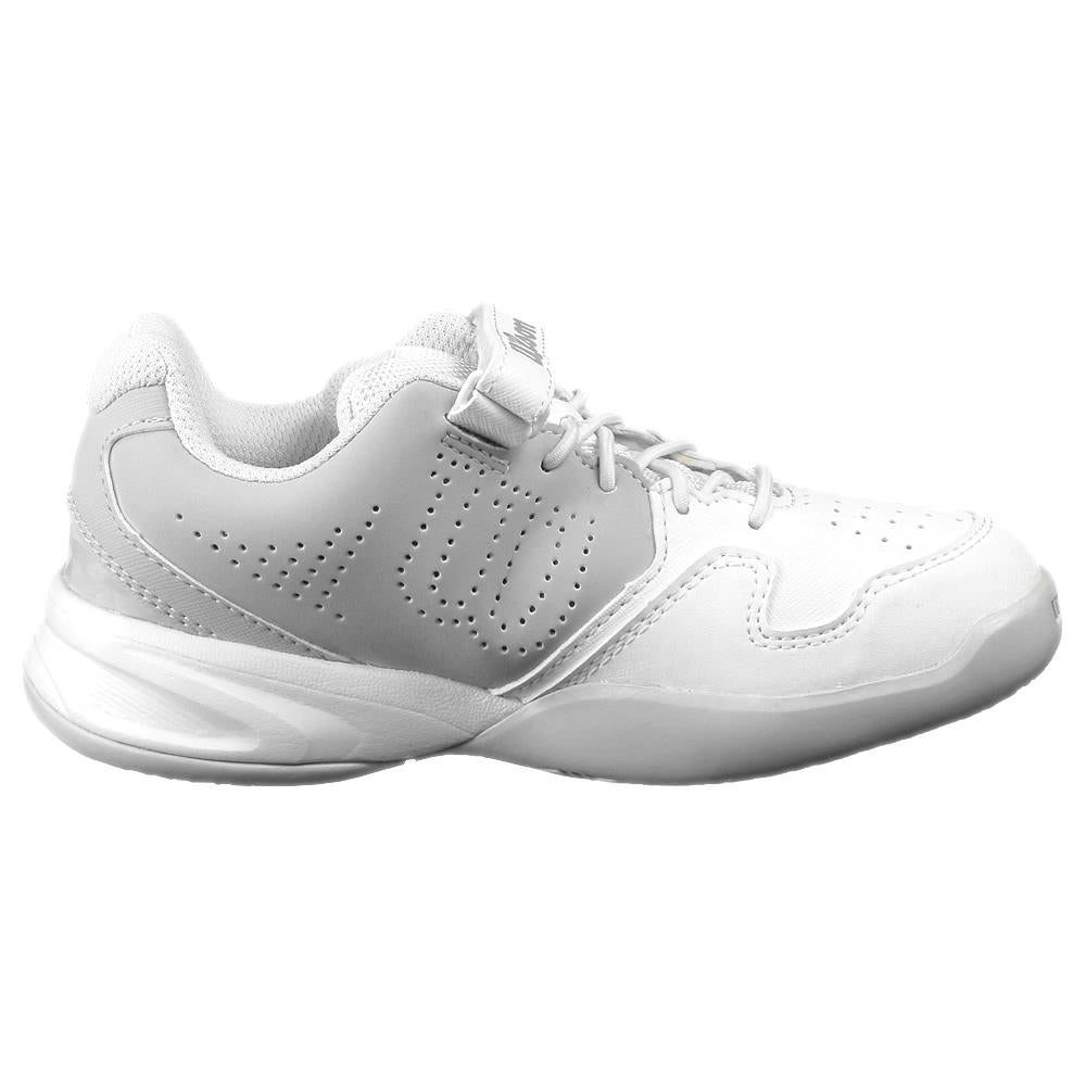 Wilson Junior Kaos K - White/Grey、mySite、neckold