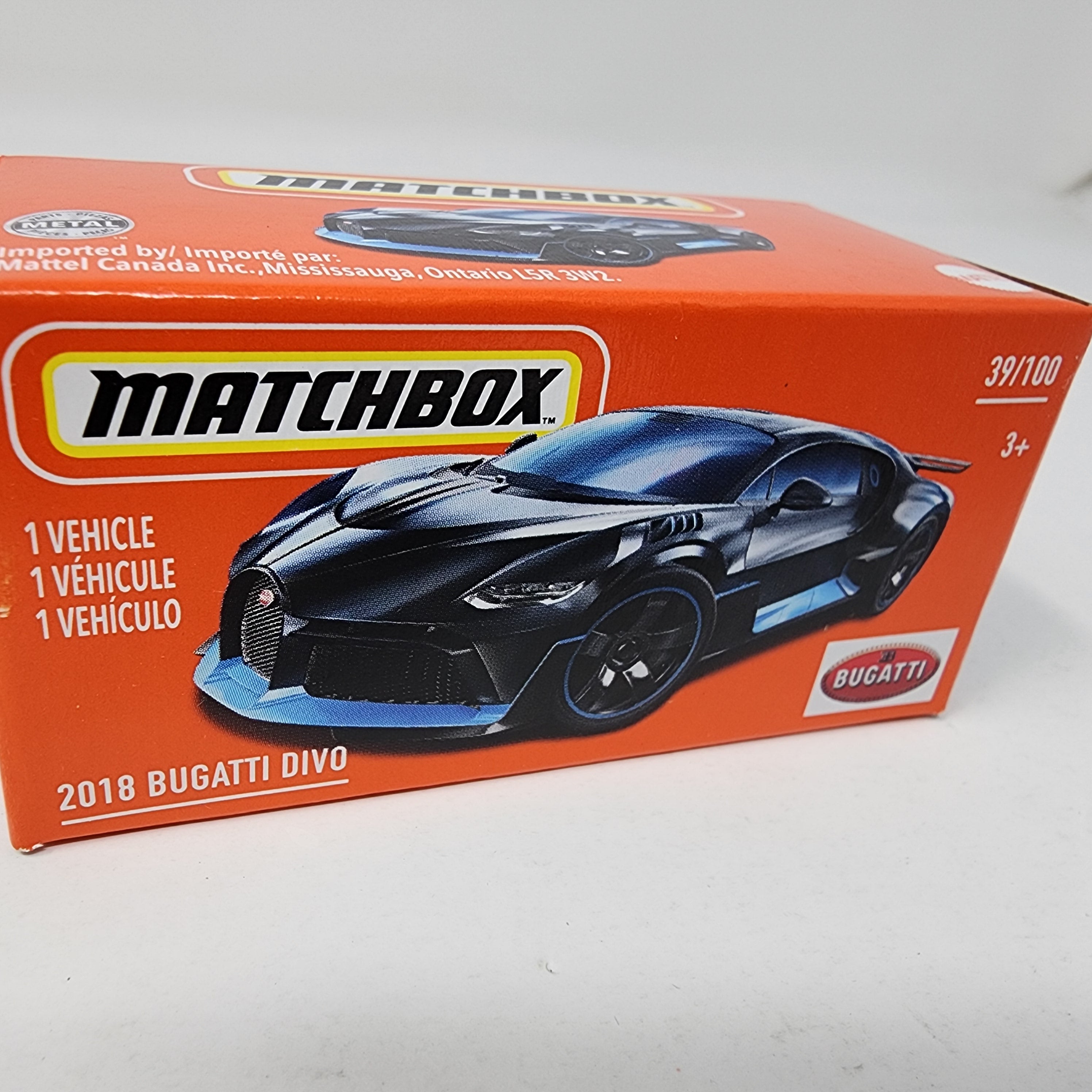 2018 Bugatti Divo #39 * Matchbox Power Grabs、mySite、hgirdovlk