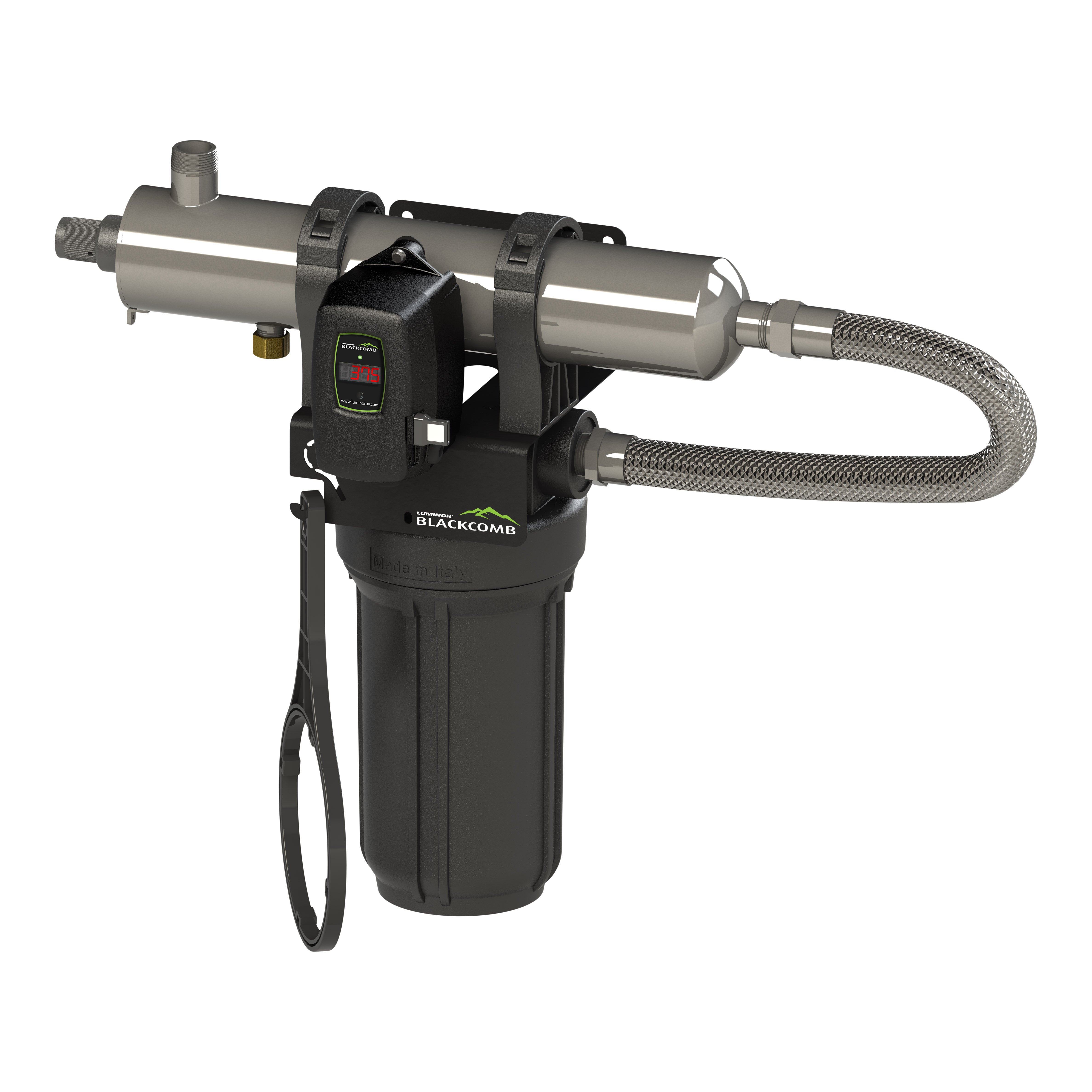 Luminor Blackcomb 8 gpm Mini Rack w/ 10 Sediment Filter LB4-Z1、mySite、noshort