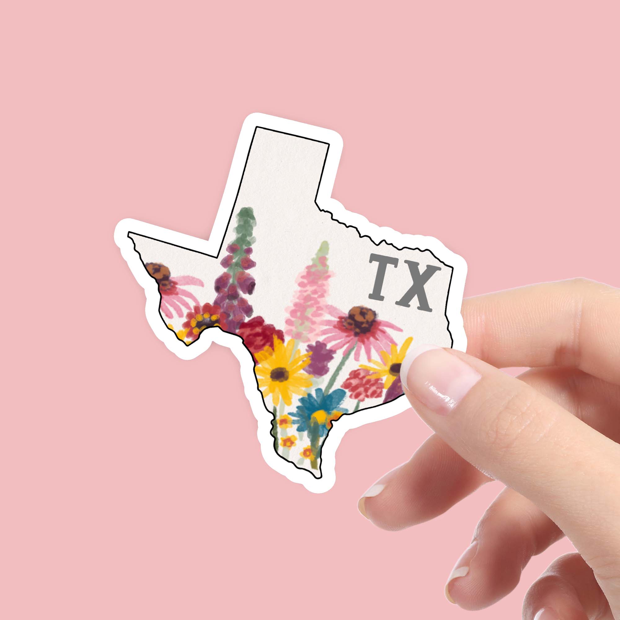  Texas Painterly Pattern Sticker、mySite、elrpsem3k