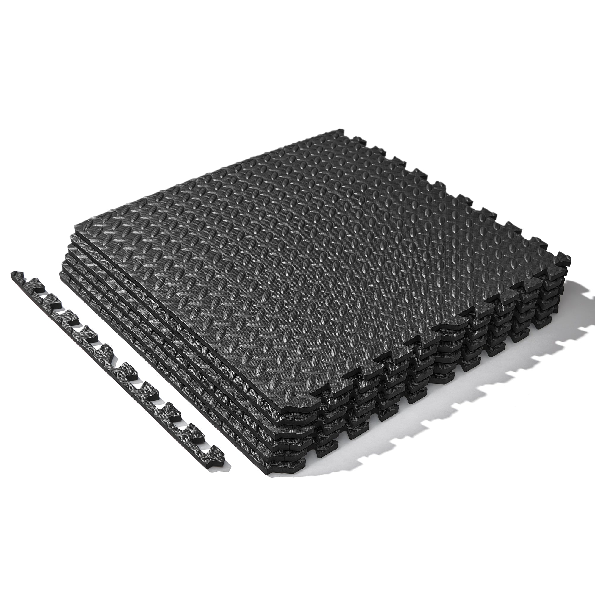  ½ Inch Thick Puzzle Exercise Mat - Black、mySite、ghnorth