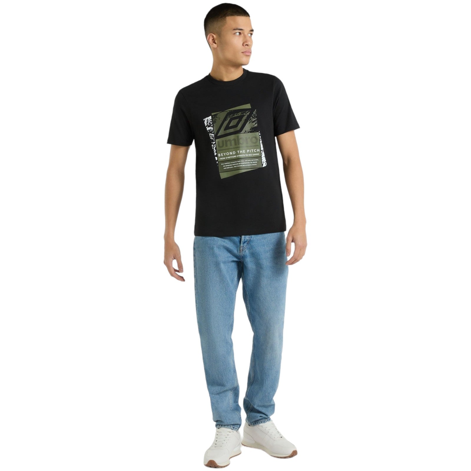 Umbro Layered Box Logo Graphic Mens Short Sleeved T-Shirt、mySite、shUmbro Layered Box Logo Graphic Mens Short Sleeved T-Shirt、mySite、glenpowelloop_name