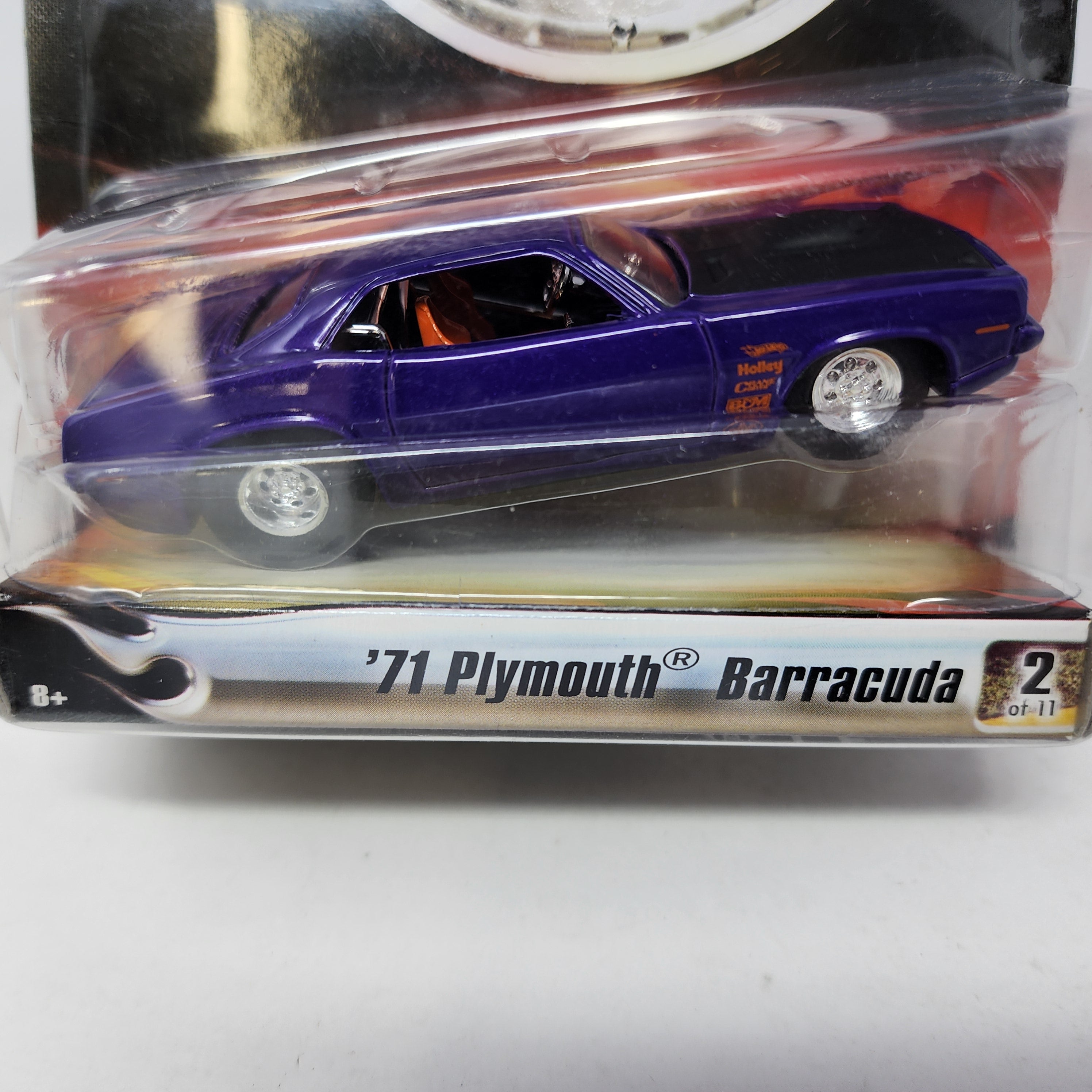 '71 Plymouth Barracuda * PURPLE * Hot Wheels G Machines * 1:50 Scale、mySite、hgirdovlk