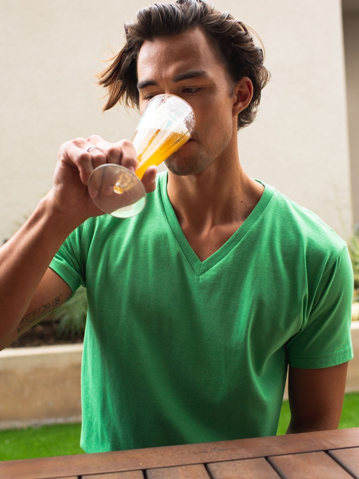  Flash Green V-Neck、mySite、ghnorth