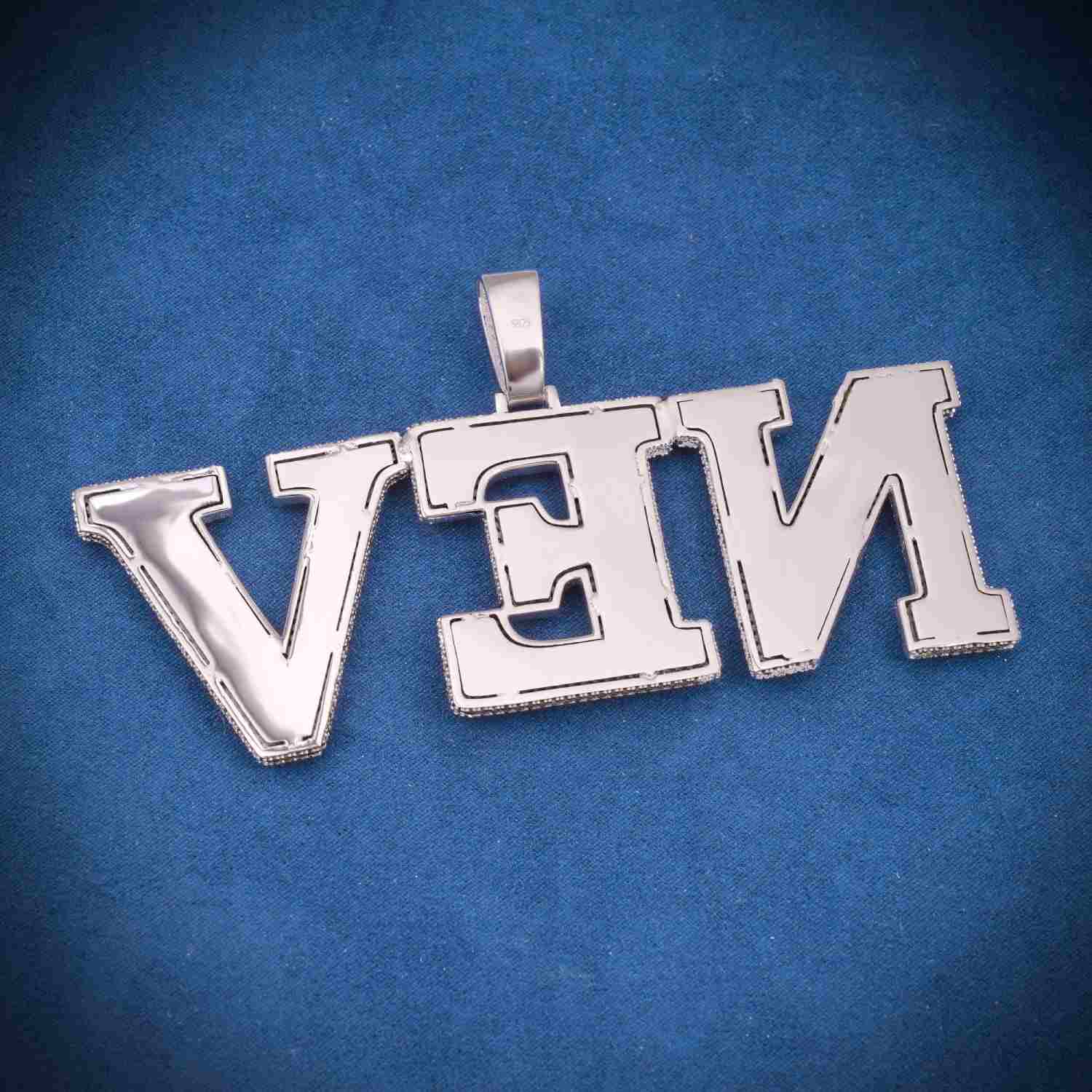 NEV Custom Moissanite Pendant 14K Gold、mySite、hinf8tx79