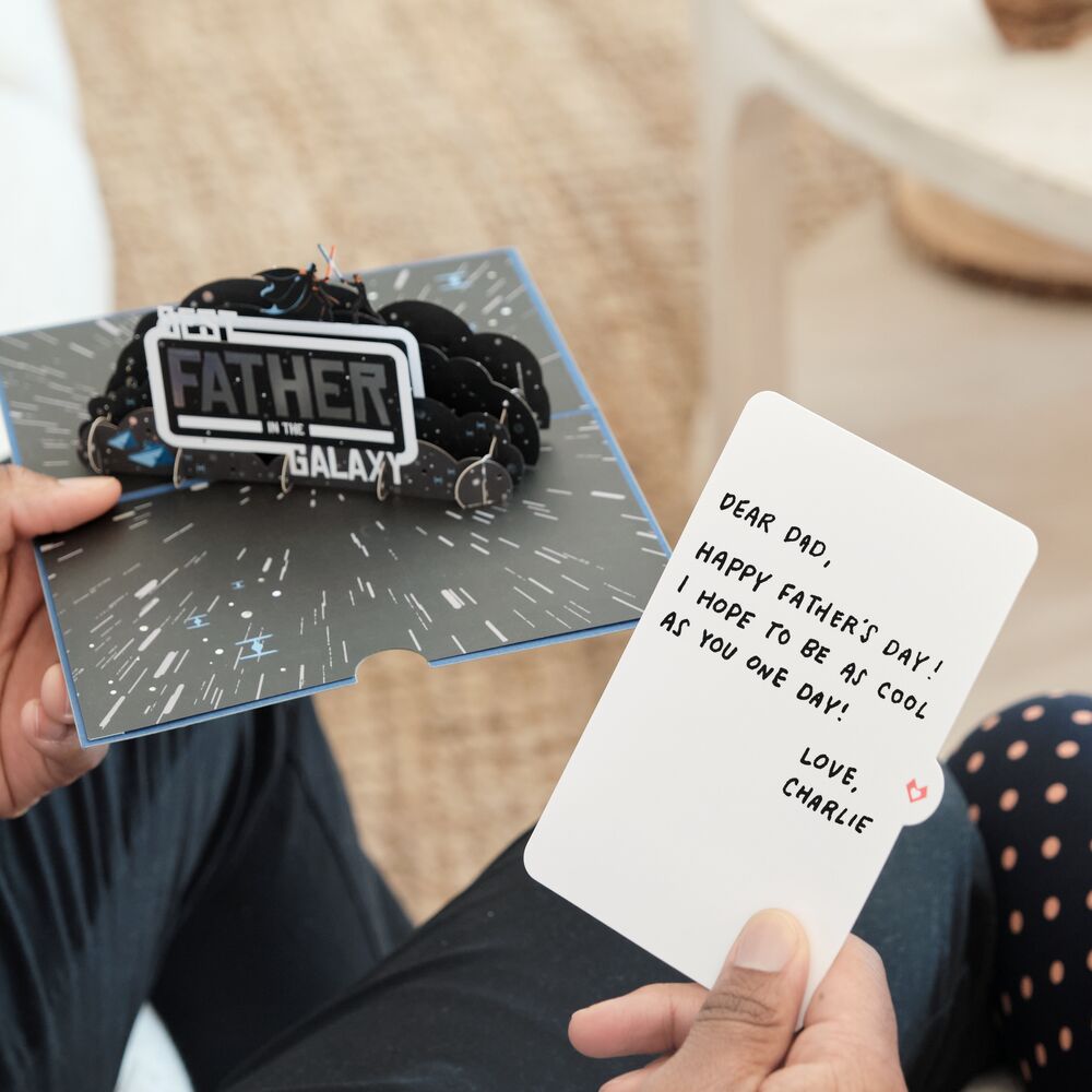 Star Wars™ Darth Vader™ Best Father Pop-Up Card、mySite、solidvoid