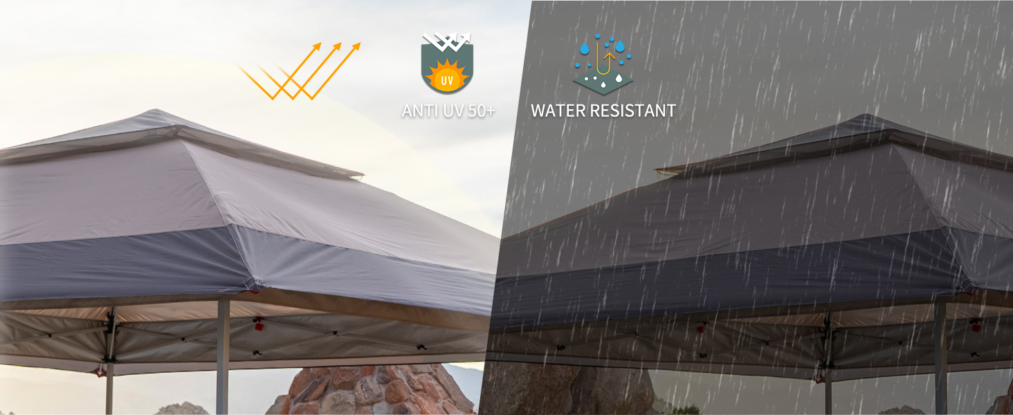 12x12 hardtop netting clearance 10x12 shade para roof camping duty grill heavy metal top live