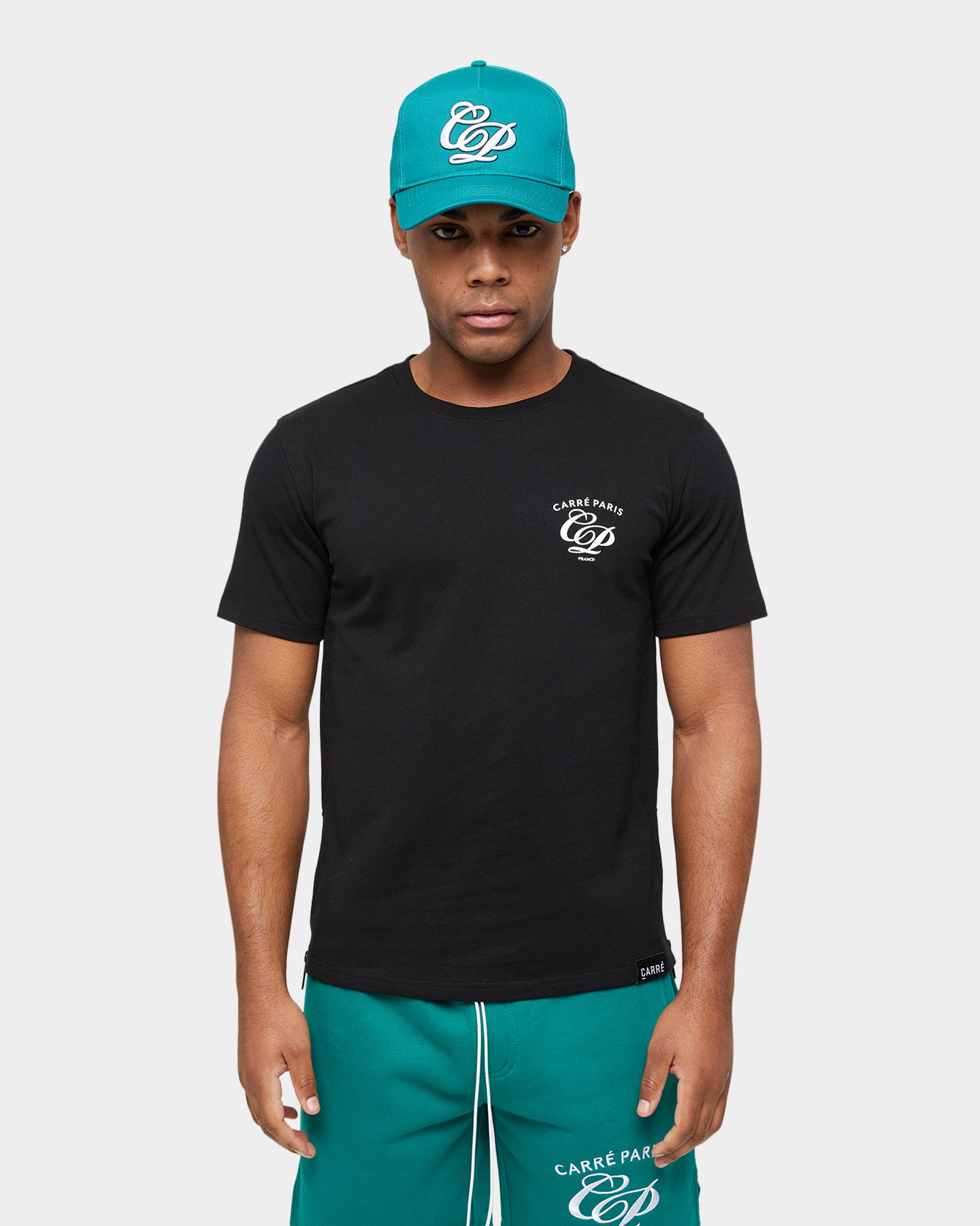 Carre Revolution Zip Drop Tail T-Shirt Black、mySite、zt4zffjzw