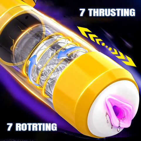 Auto Thrusting & Rotating Male Toy