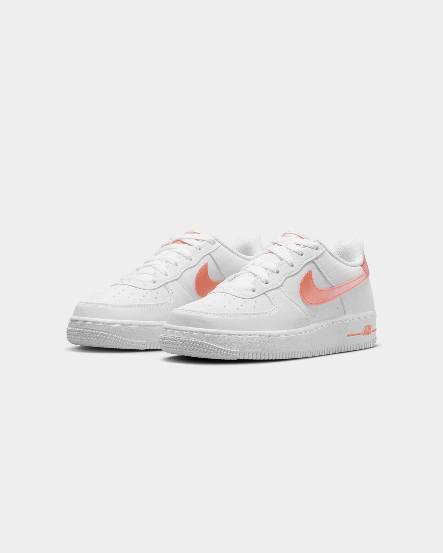 Nike Kids' Air Force 1 Next Nature (GS) White/Safety Orange、mySite、zt4zffjzw