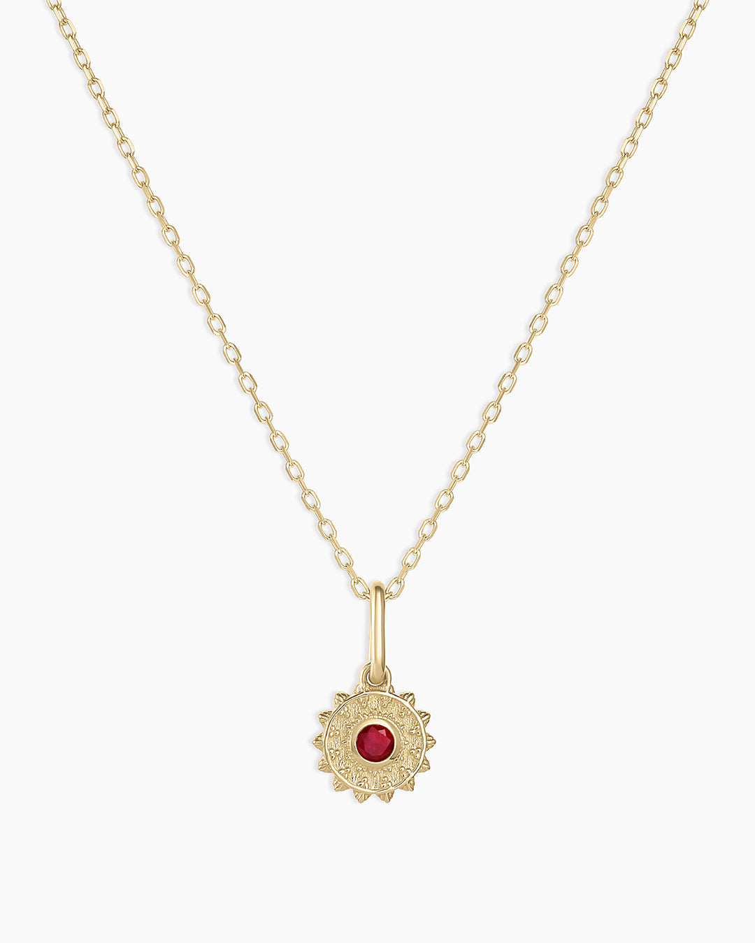 Sun Birthstone Charm Necklace、mySite、hinf8tx79