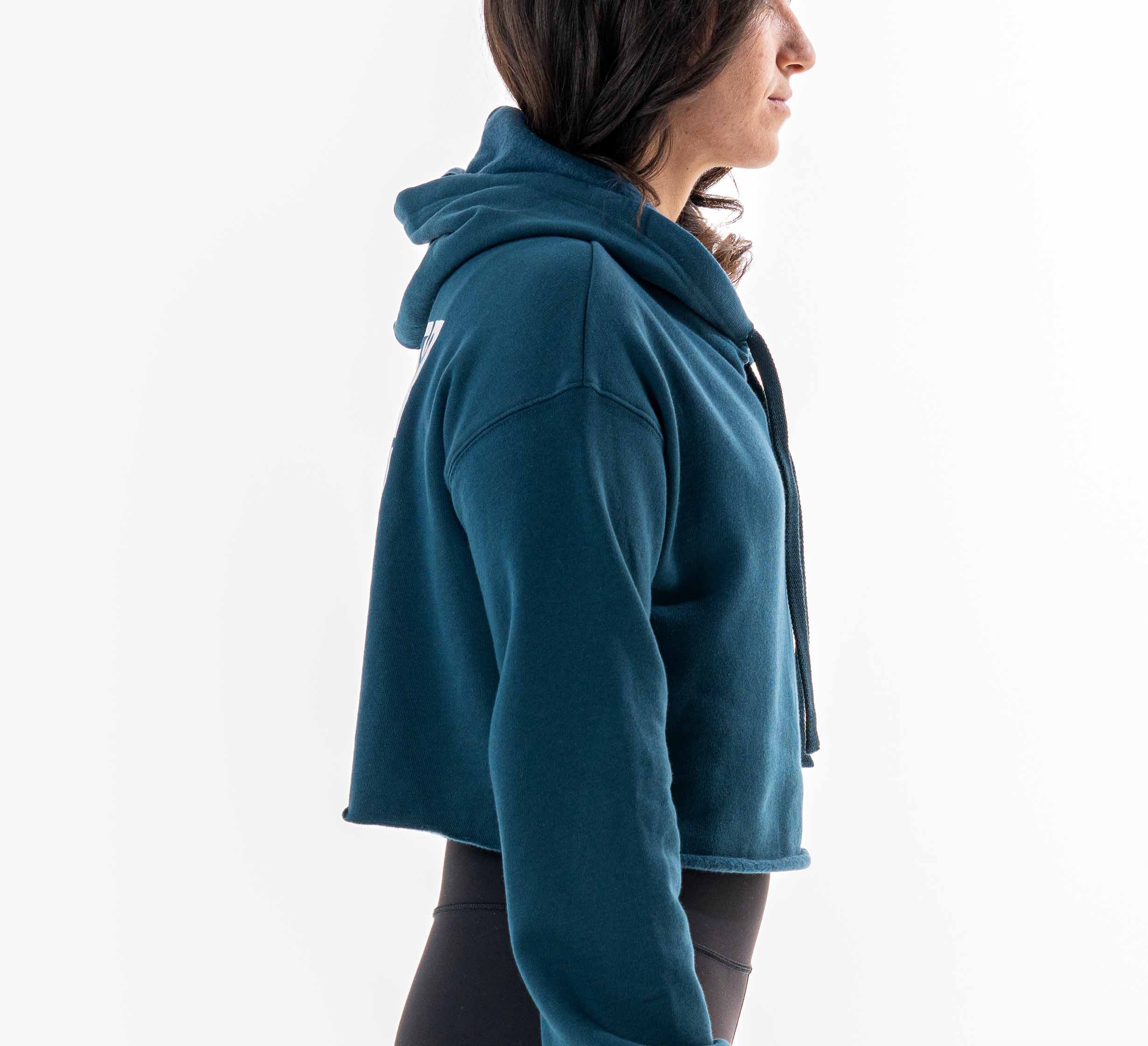 Womens Jiu Jitsu Rally Crop Hoodie Blue、mySite、gigharbornorthrealestate