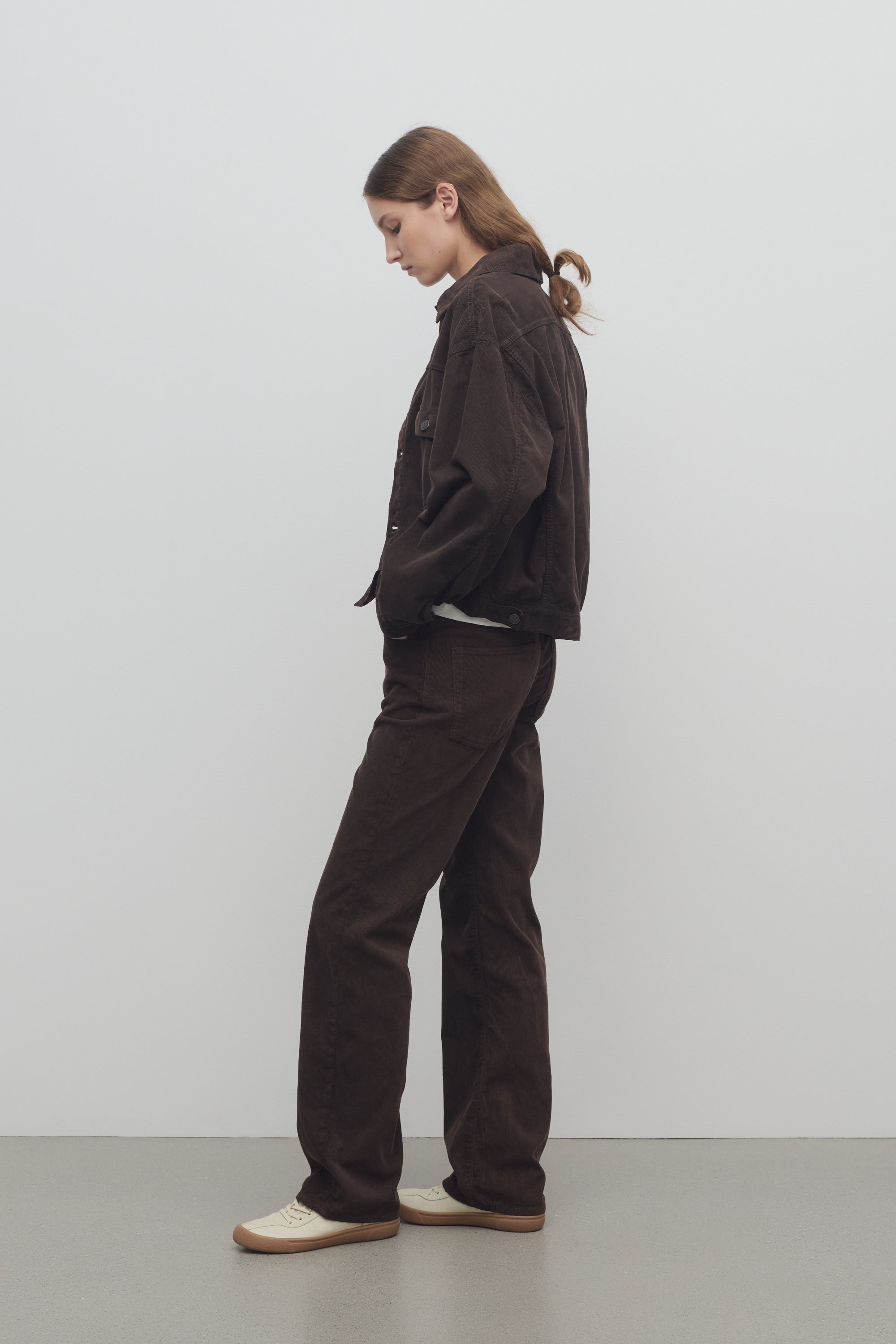 Carlyl Pant in Cotton、mySite、aoinhome