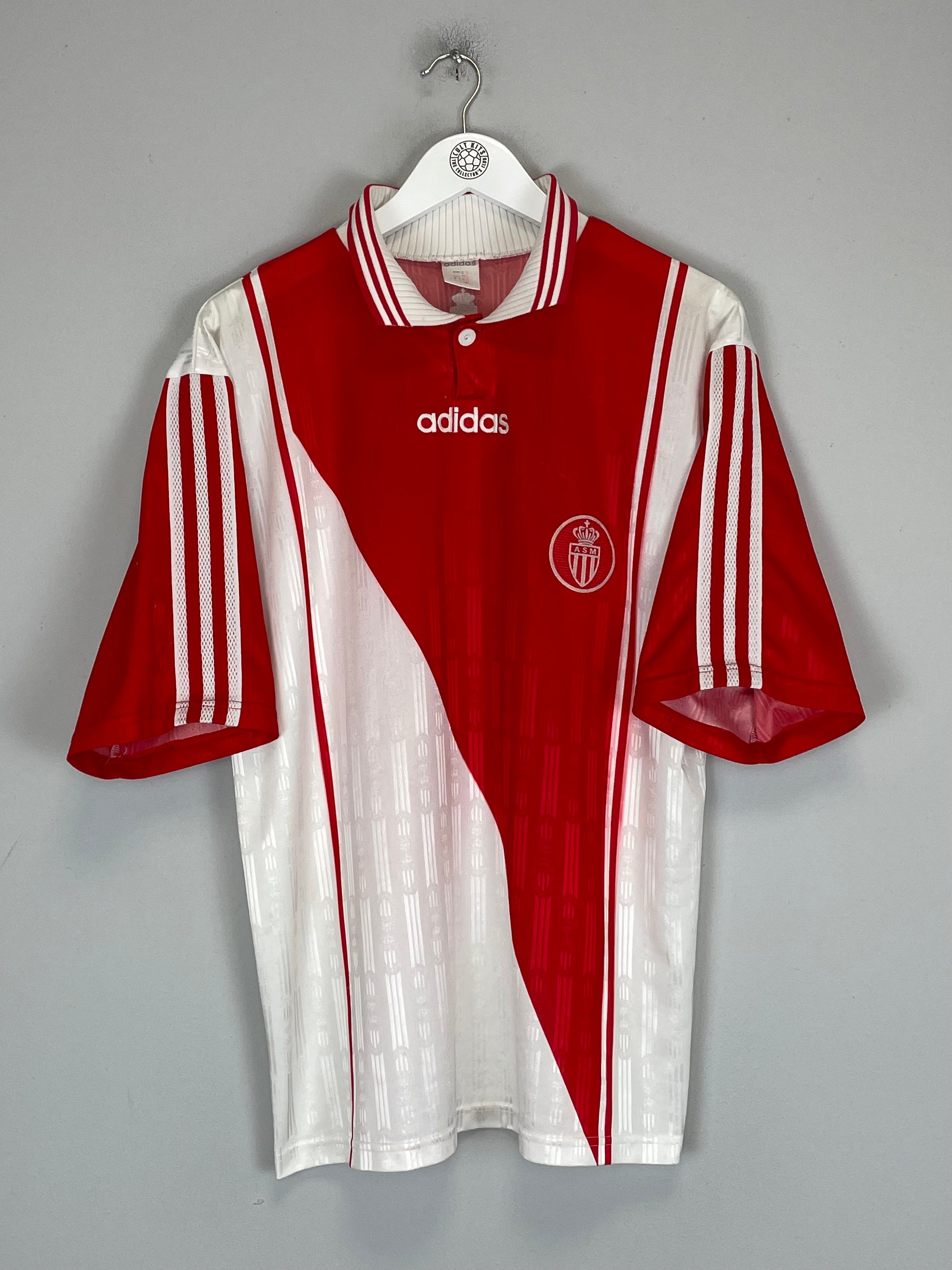 1997/98 MONACO #9 HOME SHIRT (L) ADIDAS、mySite、sh1997/98 MONACO #9 HOME SHIRT (L) ADIDAS、mySite、glenpowelloop_name