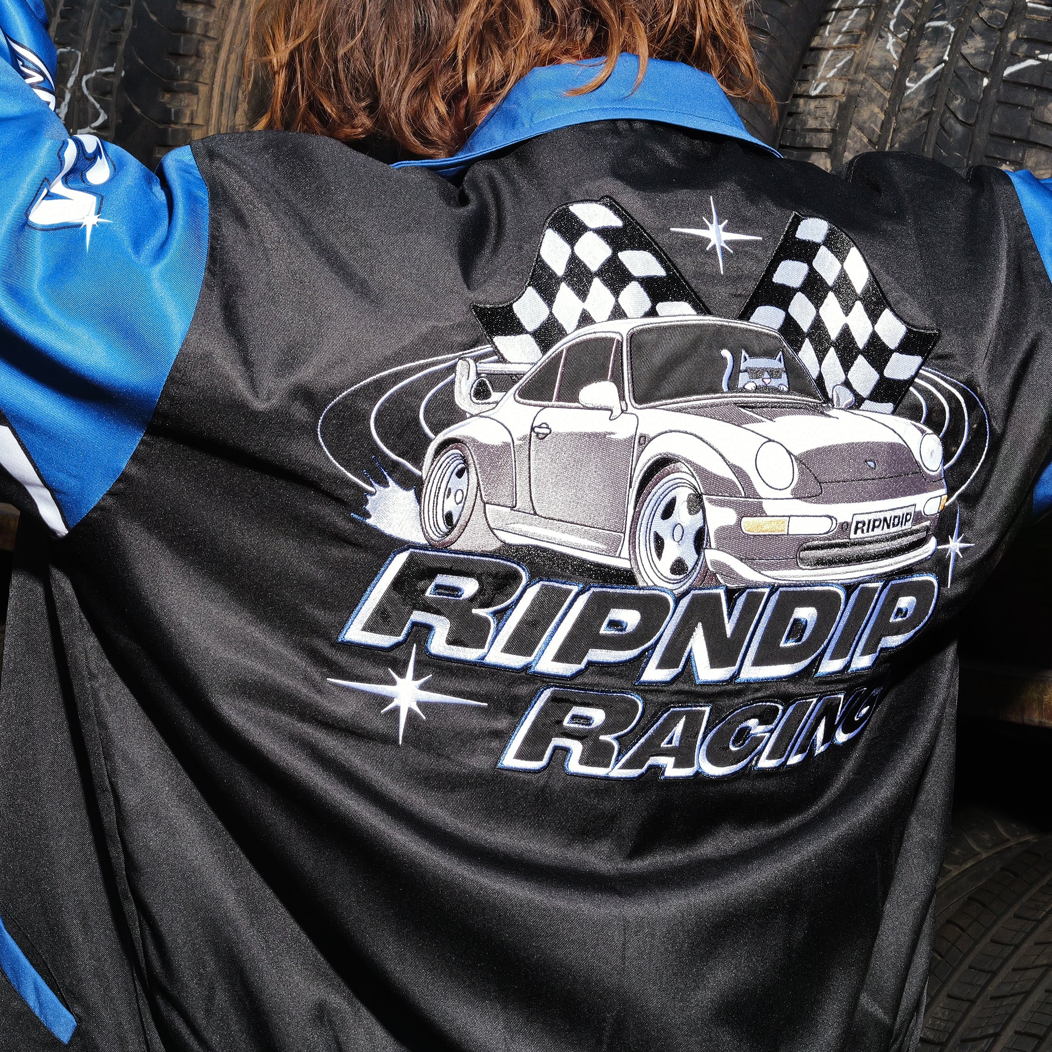  Ripnrace Jacket (Black/Blue)、mySite、merchandisen