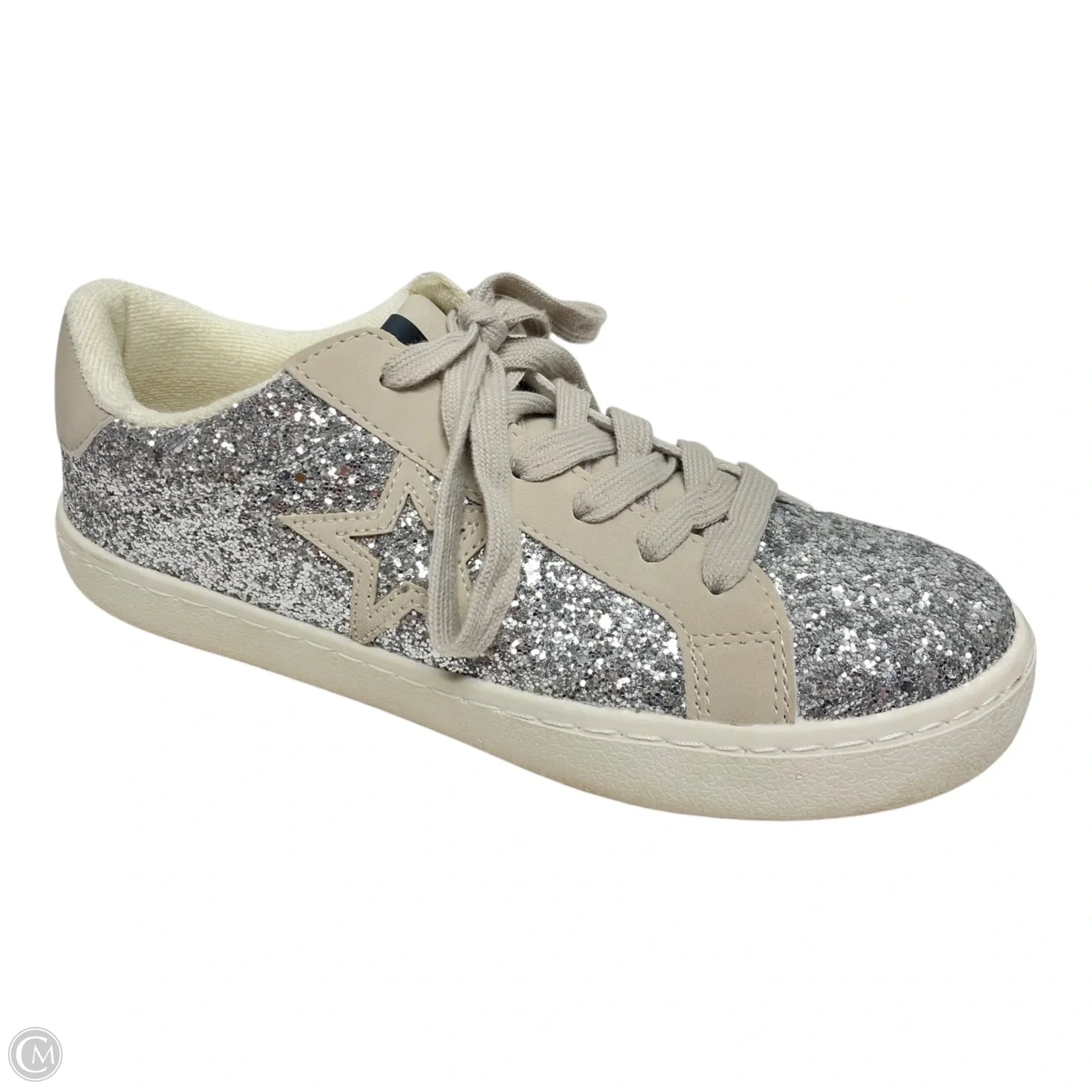 Shoes Sneakers By No Boundaries In Silver & Tan, Size: 9、mySite、garagedoors4me