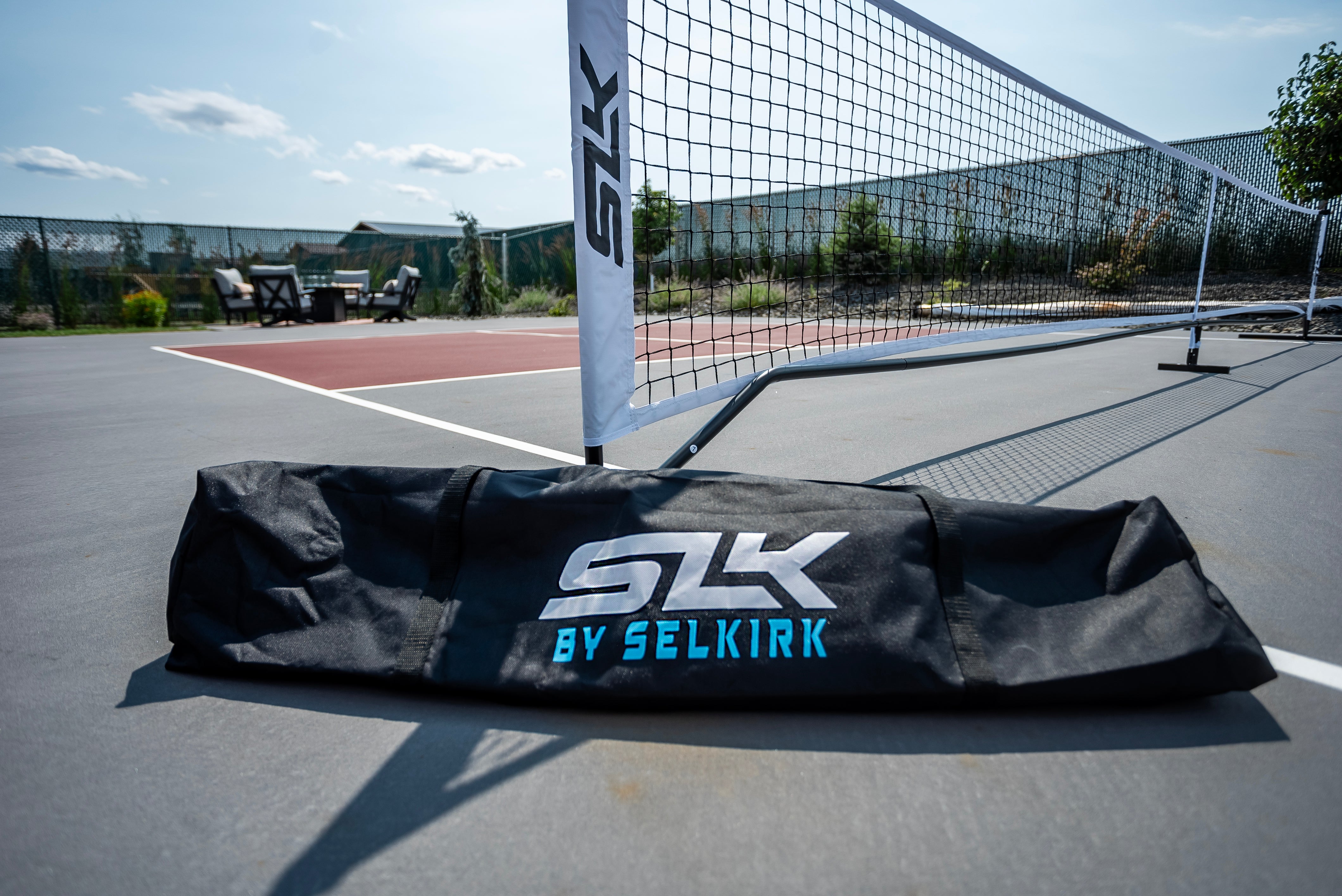 SLK Prime Portable Pickleball Net - No Wheels、mySite、noshort