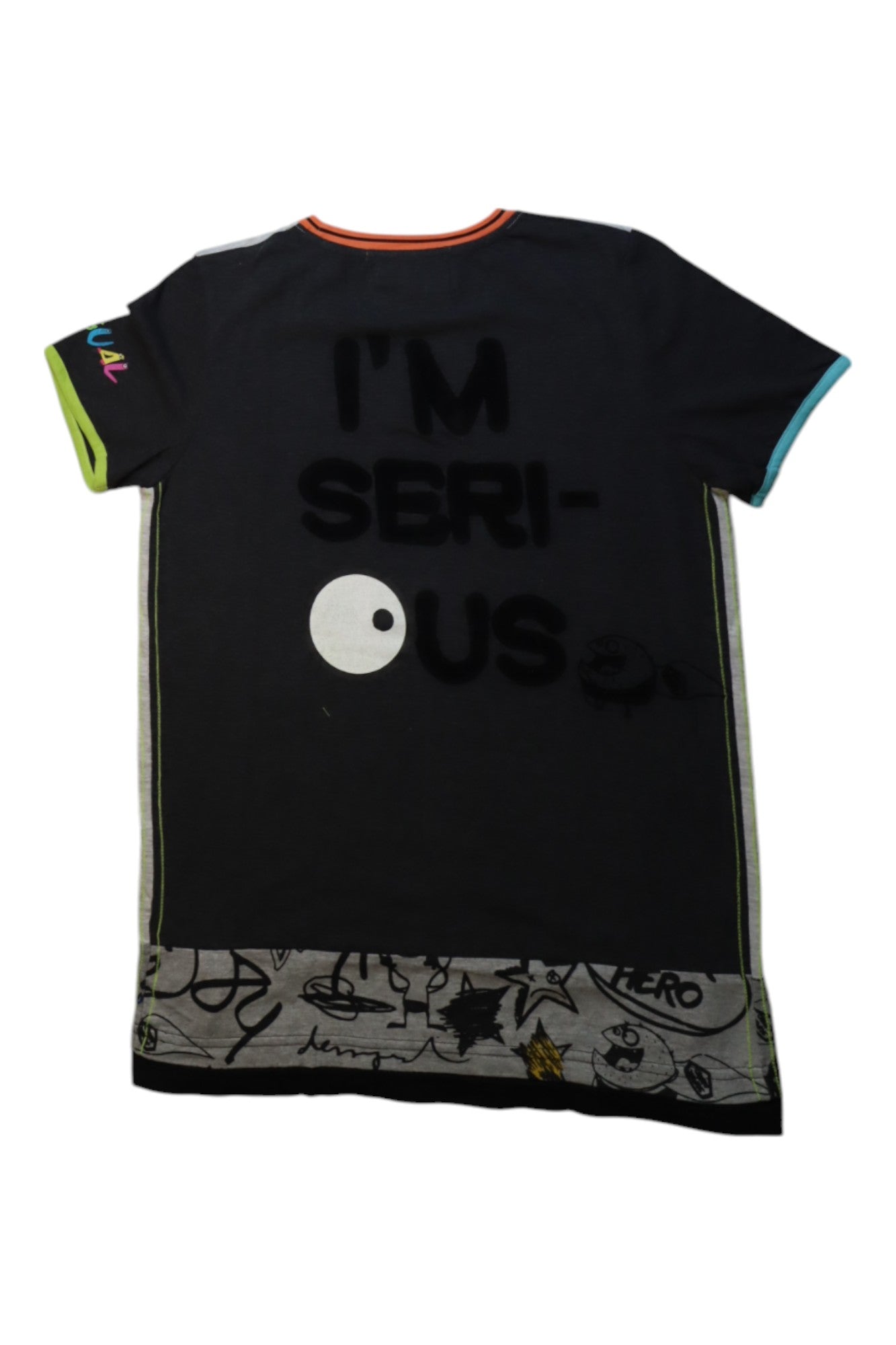 Desigual Graphic Short Sleeve T-Shirt 13-14Y、mySite、g9winljtr