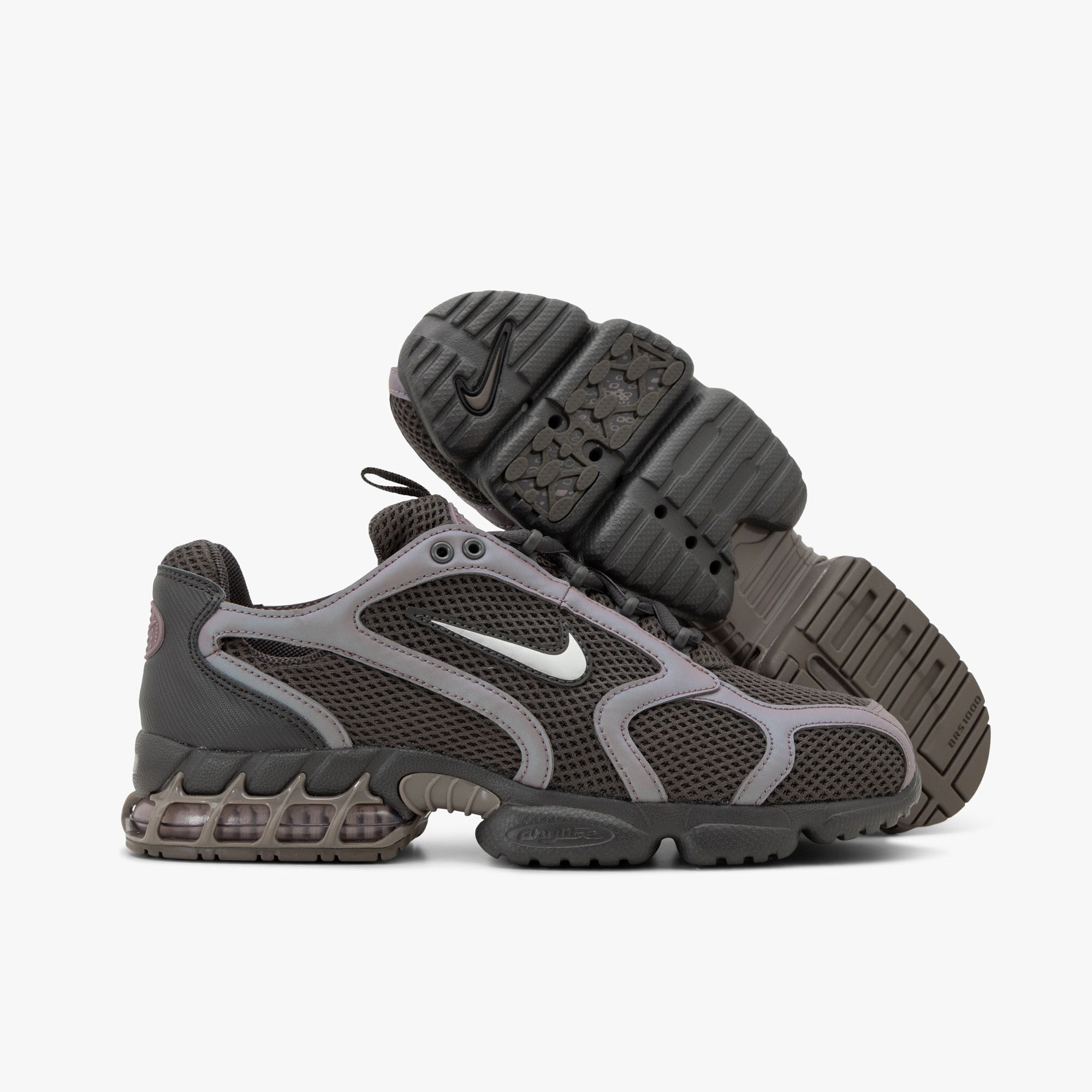  Nike Air Zoom Spiridon Cage 2 / Medium Ash / Metallic Silver - Taupe Grey、mySite、merchandisen
