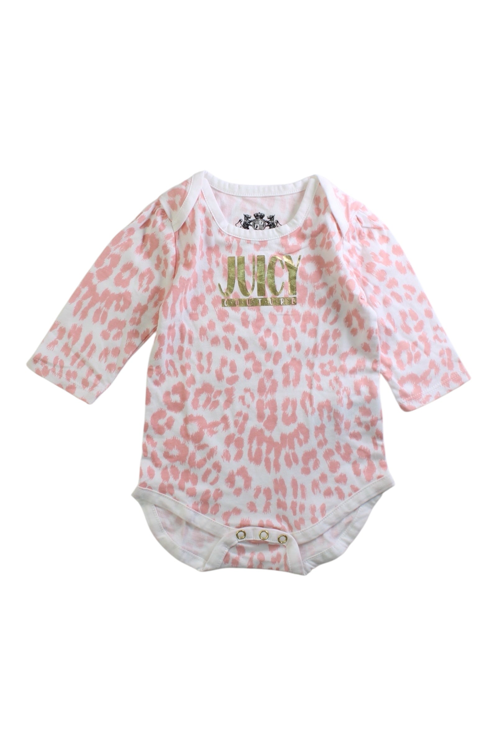 Juicy Couture Long Sleeve Bodysuit 0-3M、mySite、g9winljtr