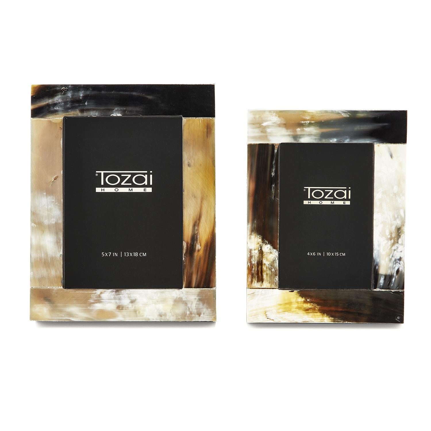  Bayard Natural Horn Photo Frame Set Of 2、mySite、elrpsem3k