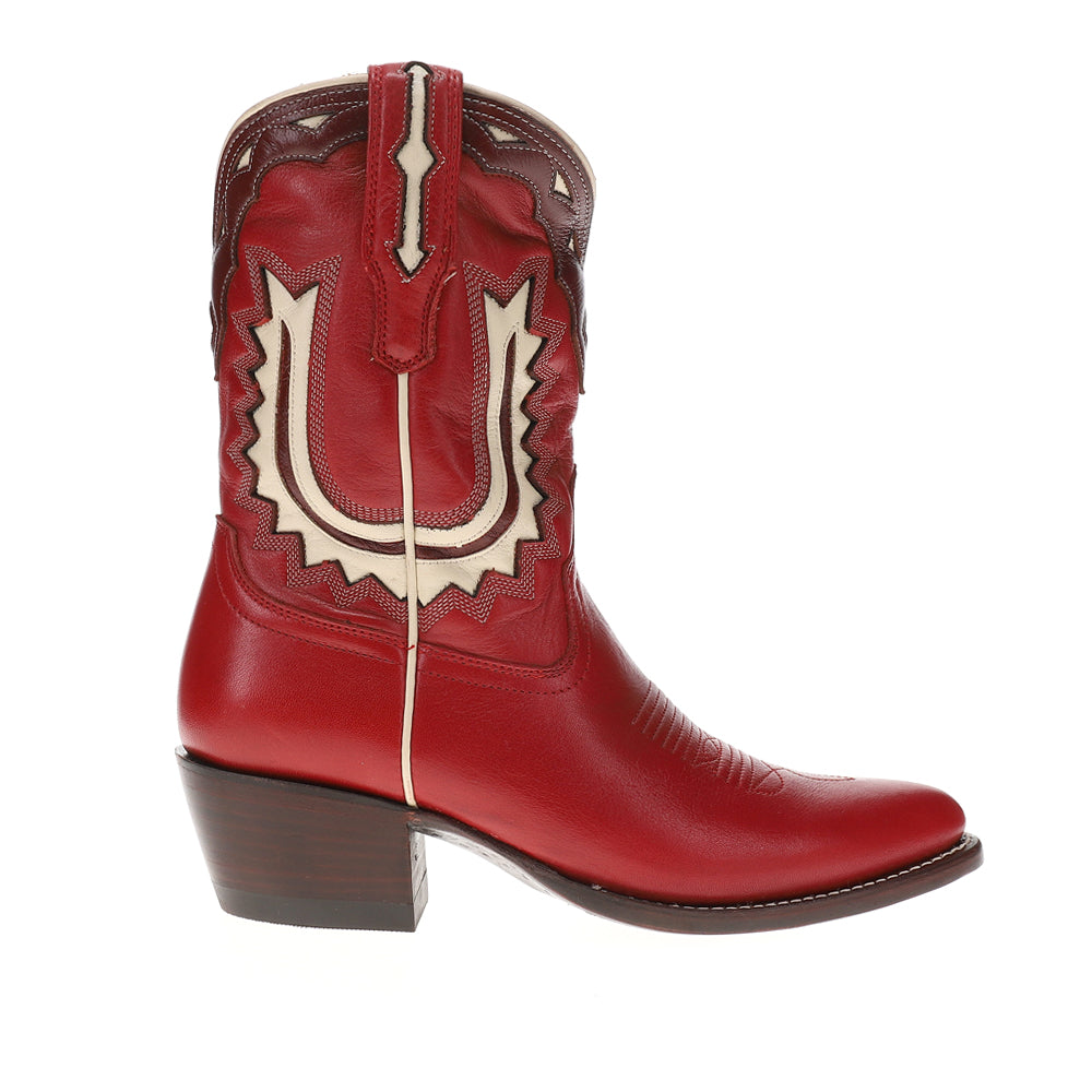 The Jolene Inlay Pointed Toe Cowboy Booties、mySite、gtrtttuynbv