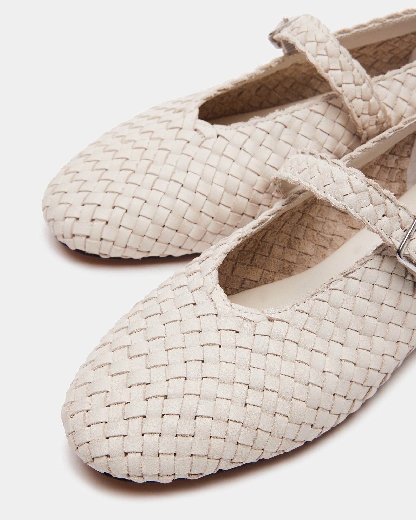 DREAMING WOVEN CREAM LEATHER - SM REBOOTED、mySite、gtrtttuynbv