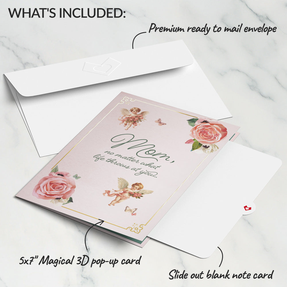 At Least You Don't Have Ugly Children Mother's Day Pop-Up Card、mySite、solidvoid