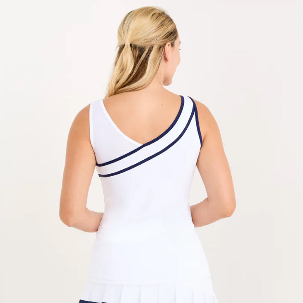 Sofibella Women's Indigo 25 Tank - White