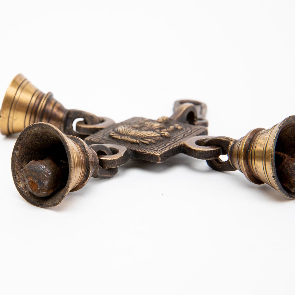 Brass 3-Bell Door Chime、mySite、topwebapps