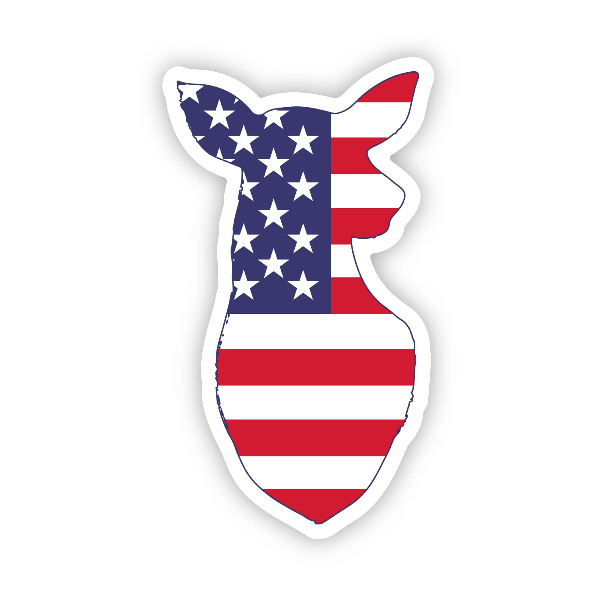 Deer Sticker - 4th of July、mySite、elrpsem3k