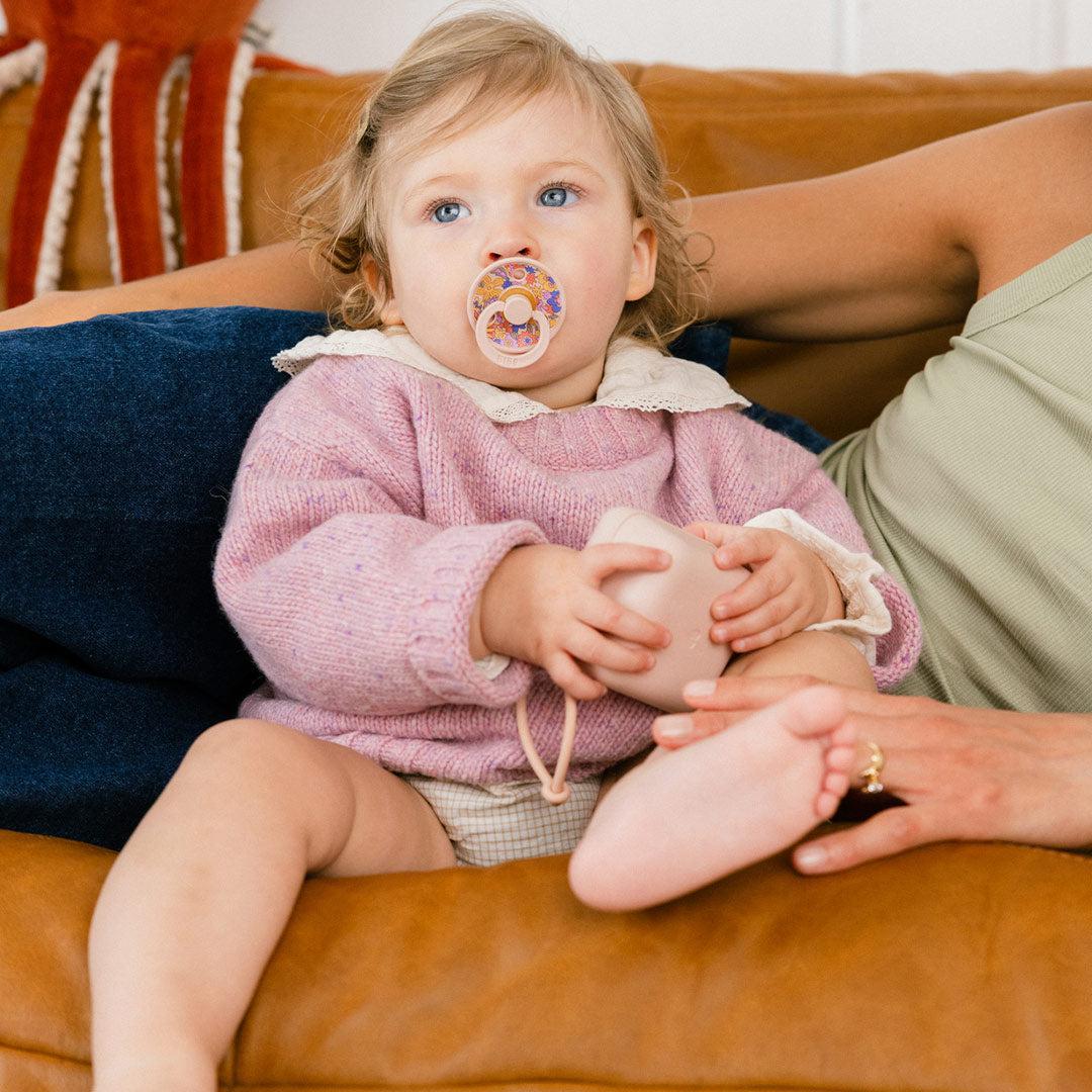  BIBS X LIBERTY Colour Latex Pacifier - 2 Pack - Blush Mix - June Blossom、mySite、merchandisen