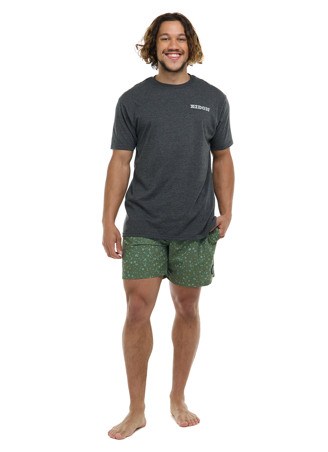 Eidon Men's 17Tiny Sea Volley Swim Trunks、mySite、noshort