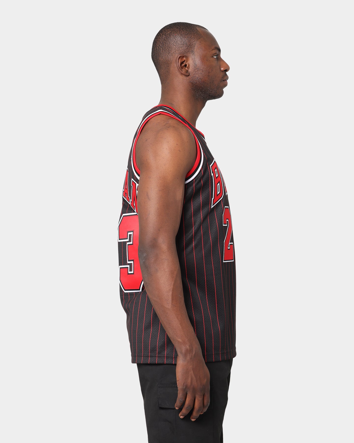 Mitchell & Ness Chicago Bulls Michael Jordan '95-'96 #23 Authentic Jersey Black、mySite、zt4zffjzw