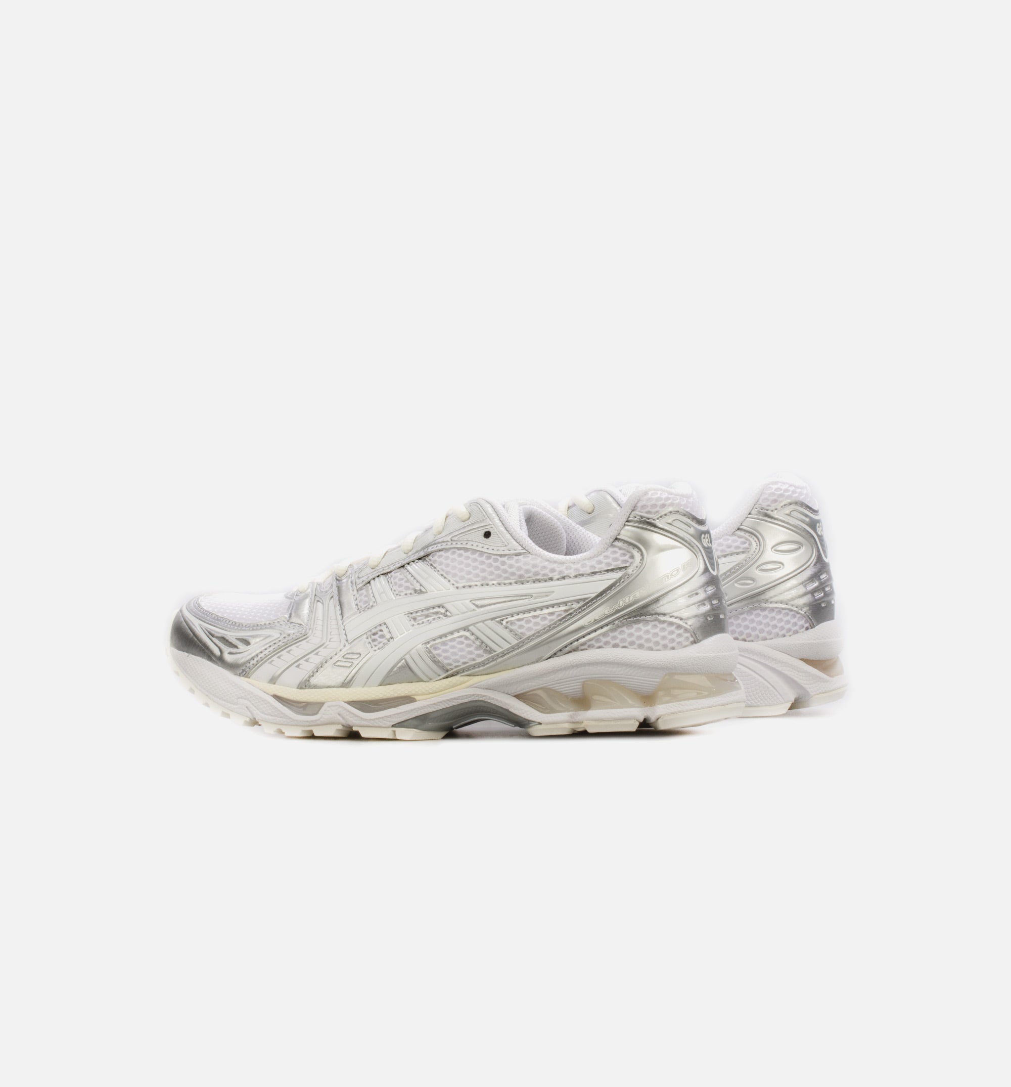 JJJJound x Gel Kayano 14 Mens Running Shoe - White/Silver、mySite、dreamappss