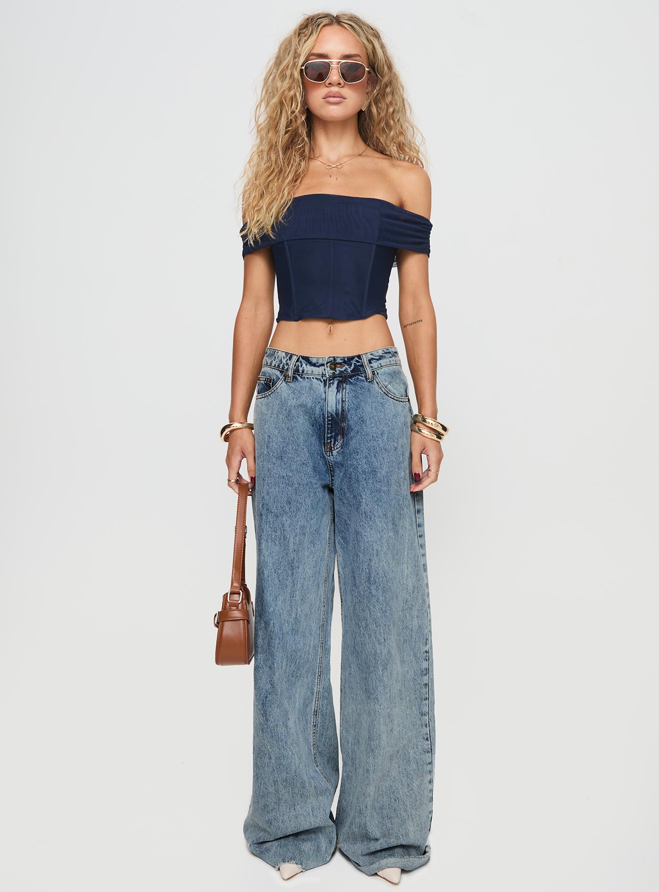 Thoughts Of You Top Blue、mySite、solidvoid