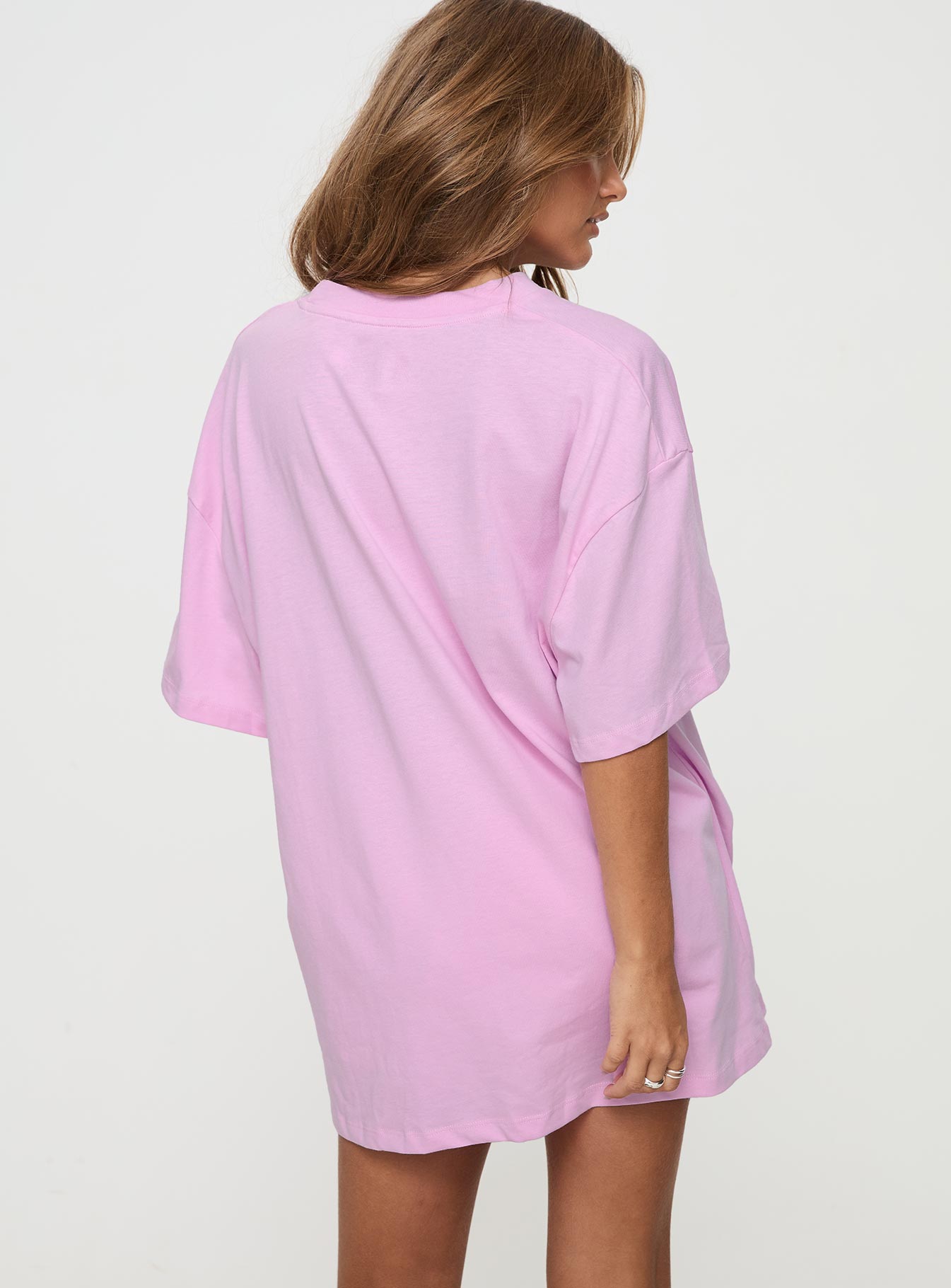 Hibiscus Haven Oversized Tee Pink、mySite、solidvoid