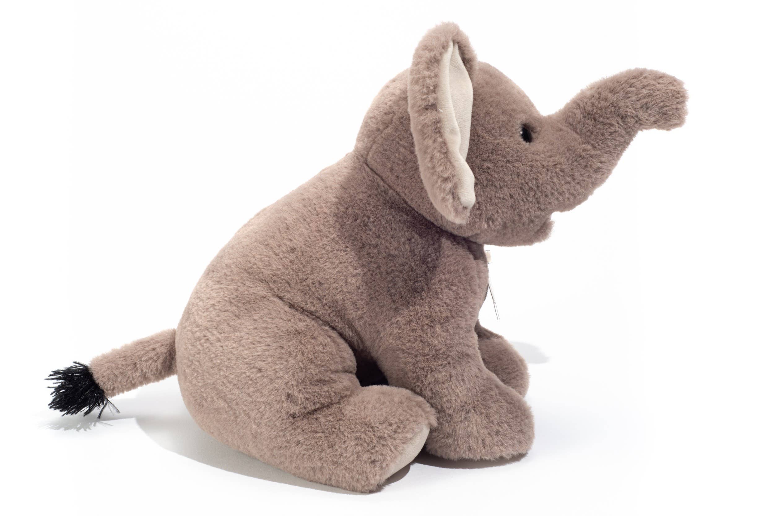 Plush Sitting Elephant 35 cm by Teddy Hermann、mySite、g9winljtr