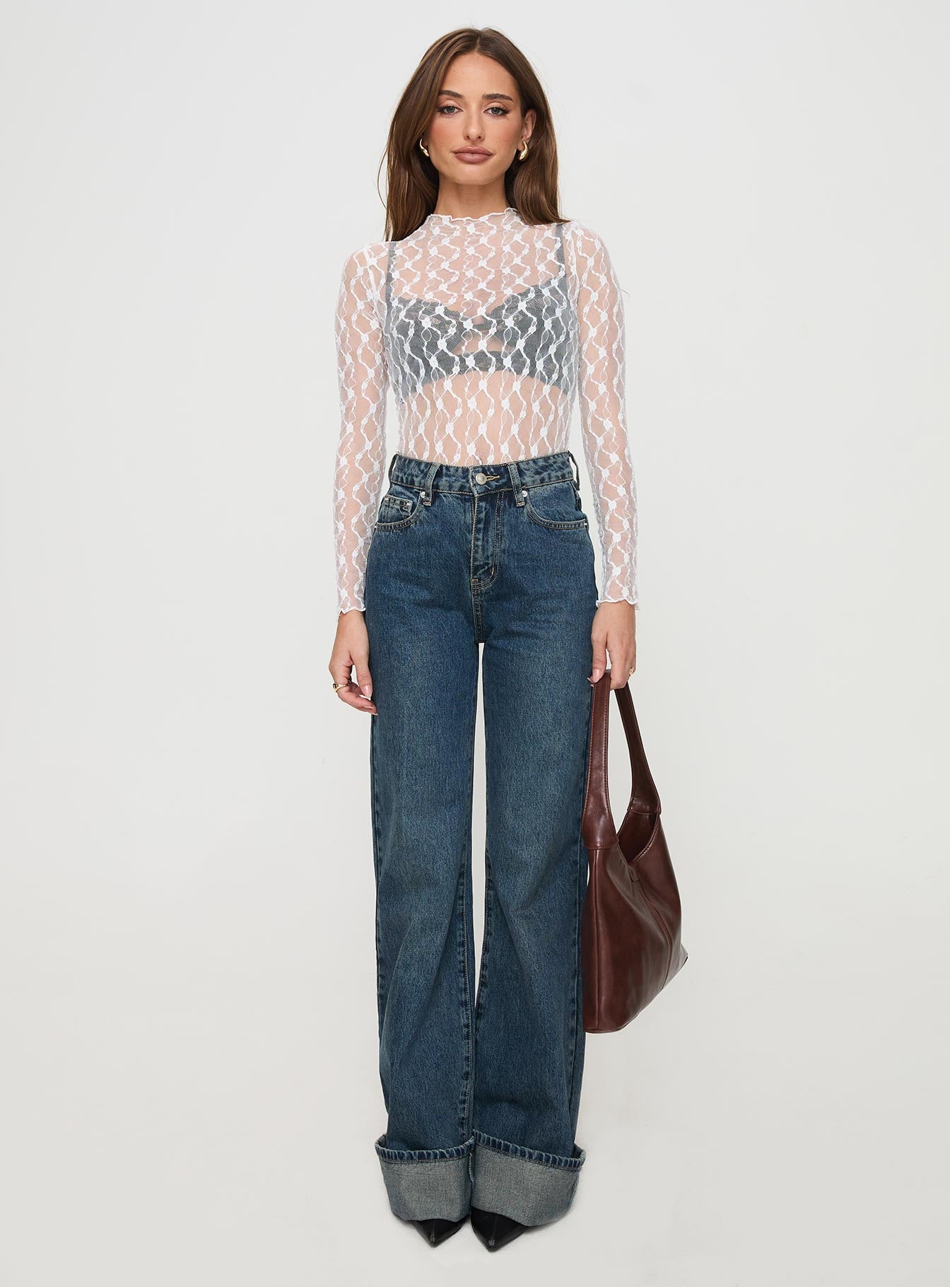 Liedman Long Sleeve Bodysuit White、mySite、solidvoid