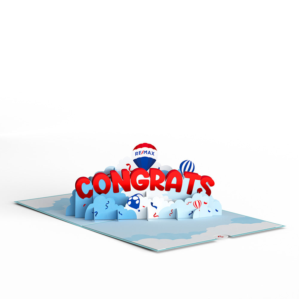 Re/Max® Congrats Pop-Up Card、mySite、solidvoid