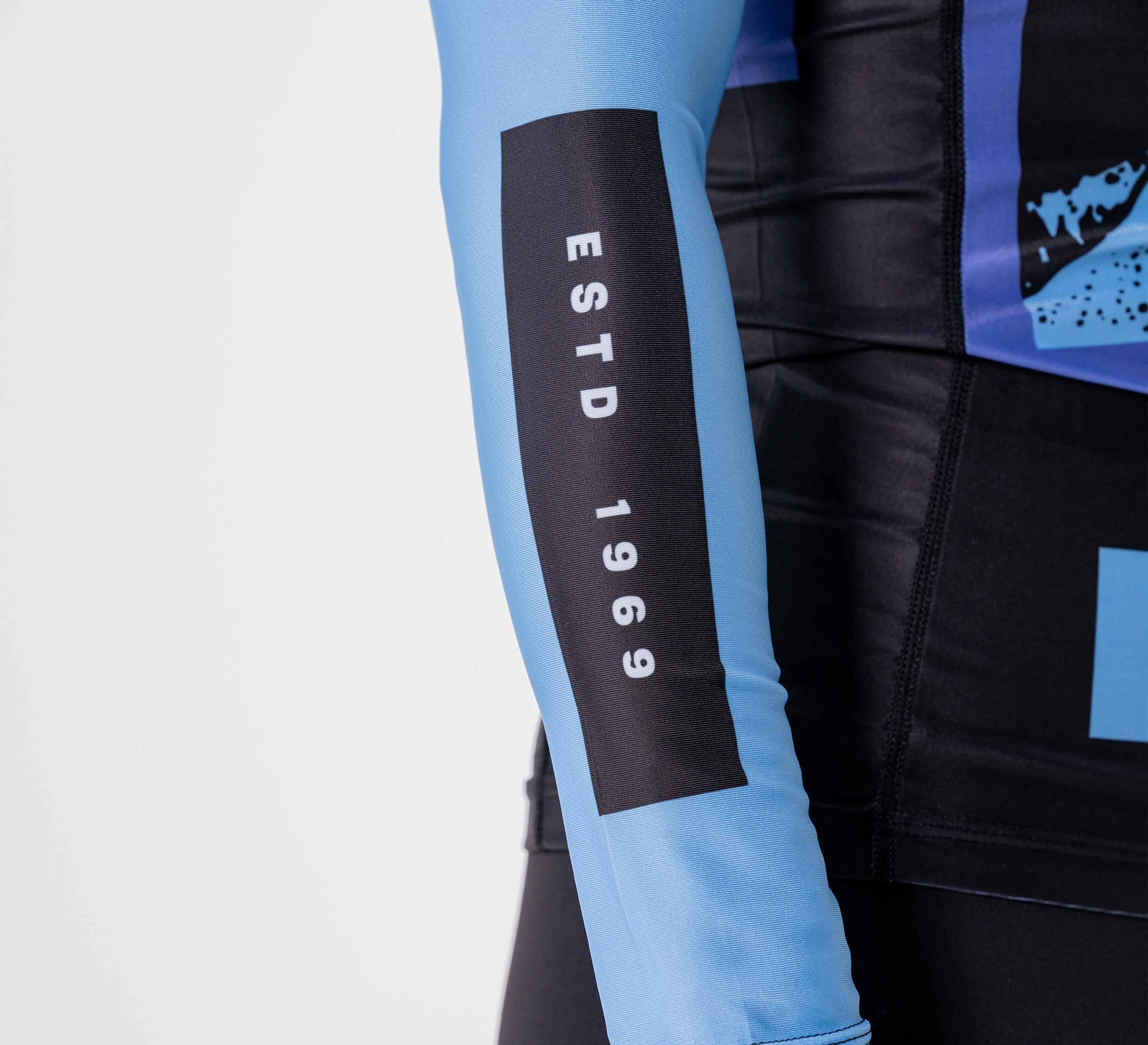 Womens Mt. FUJI Flex Lite Long Sleeve Rashguard Blue/Purple、mySite、gigharbornorthrealestate