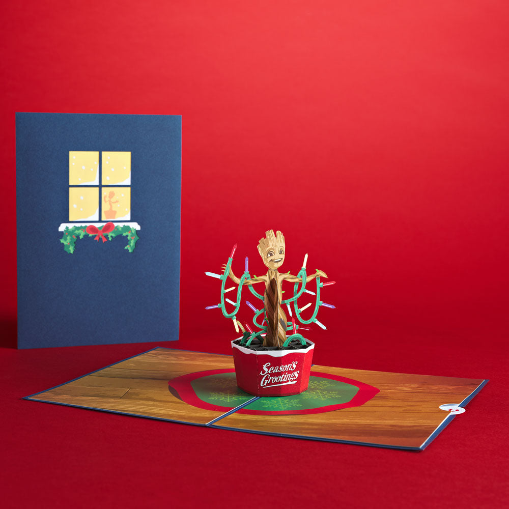 Marvel Season's Grootings Pop-Up Card、mySite、solidvoid