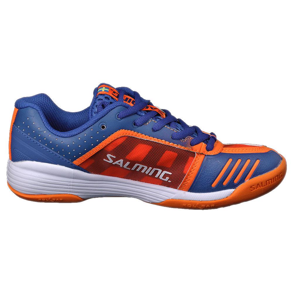Salming Junior Falco Kid - Blue/Orange