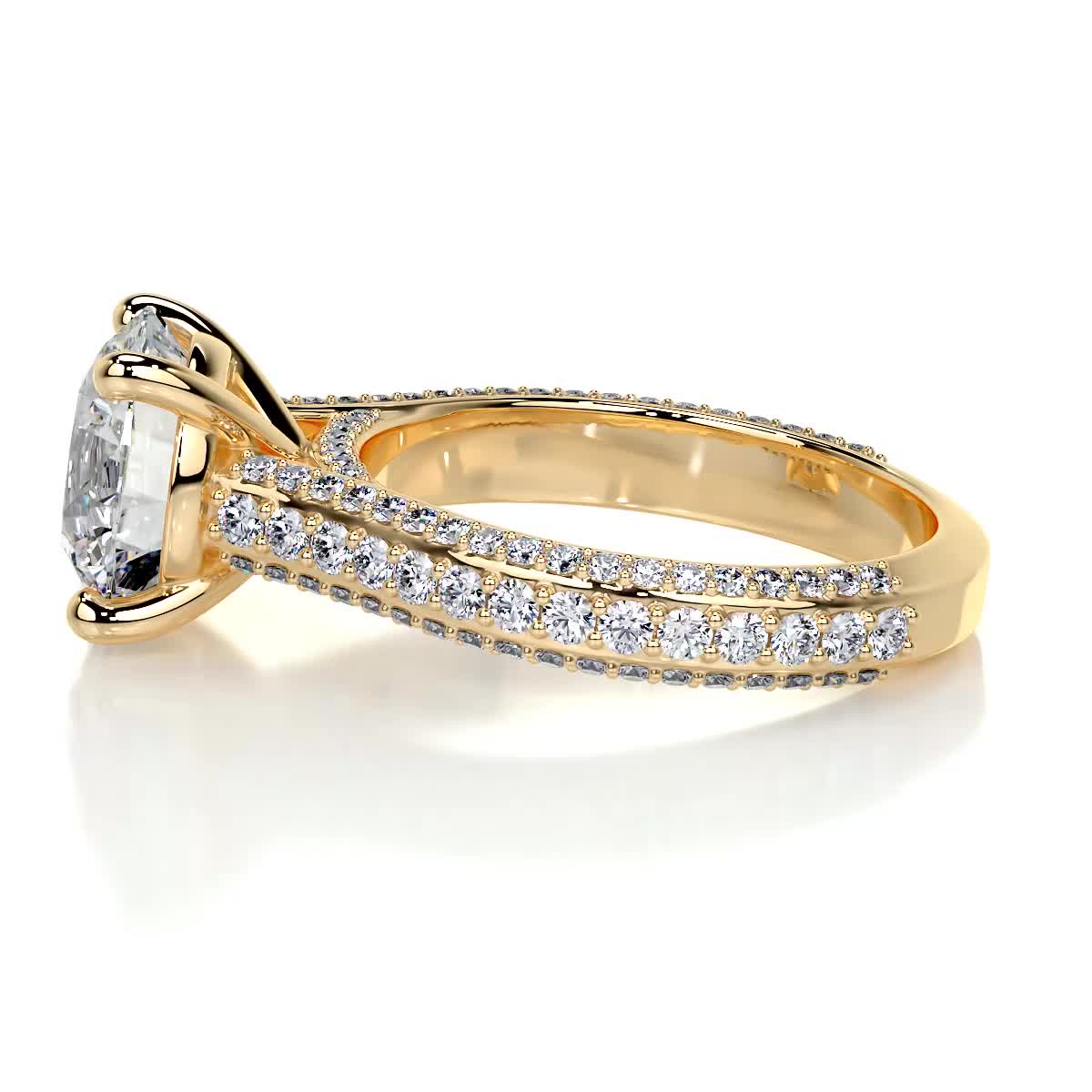 Janet Lab Grown Diamond Ring -18K Yellow Gold、mySite、hinf8tx79