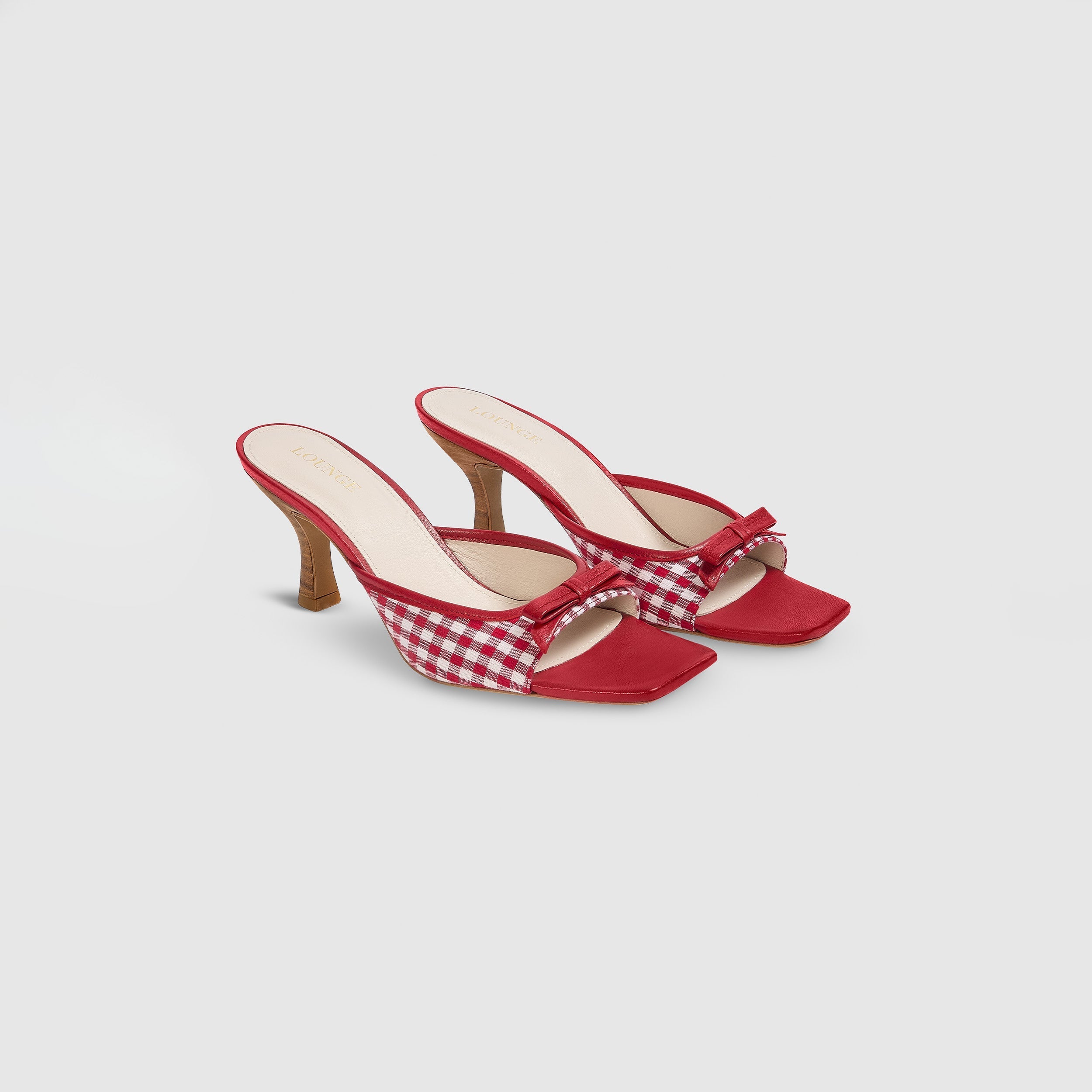 Moxie Kitten Heels - Gingham、mySite、bengalsvssteelers