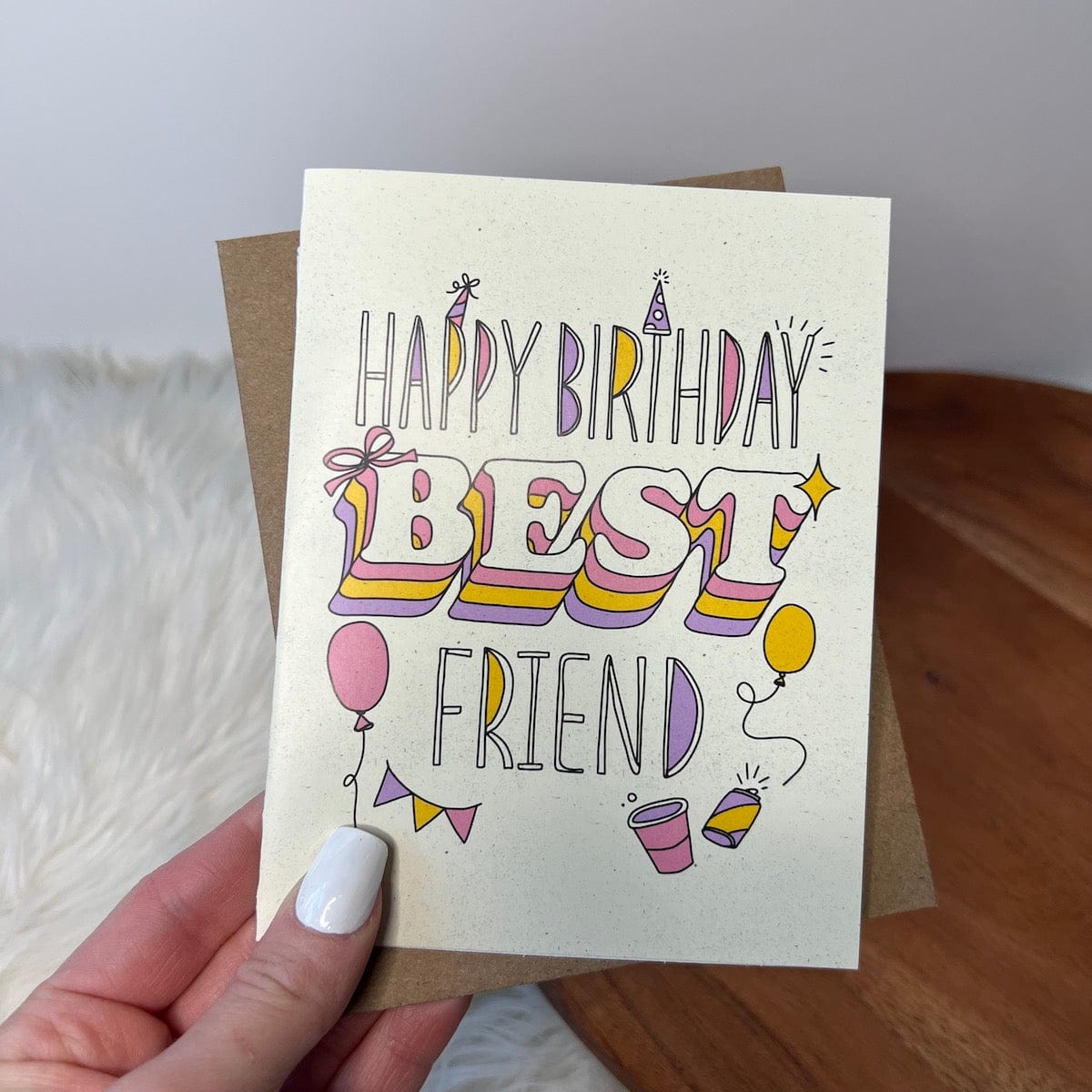  Happy Birthday Best Friend Card、mySite、ghnorth