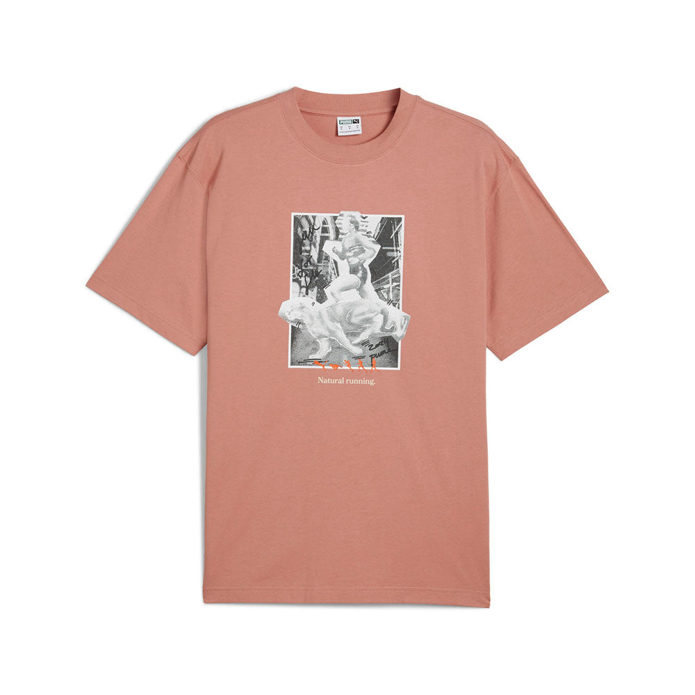 Club De Course Graphic Crew Neck Short Sleeve T-Shirt、mySite、gtrtttuynbv