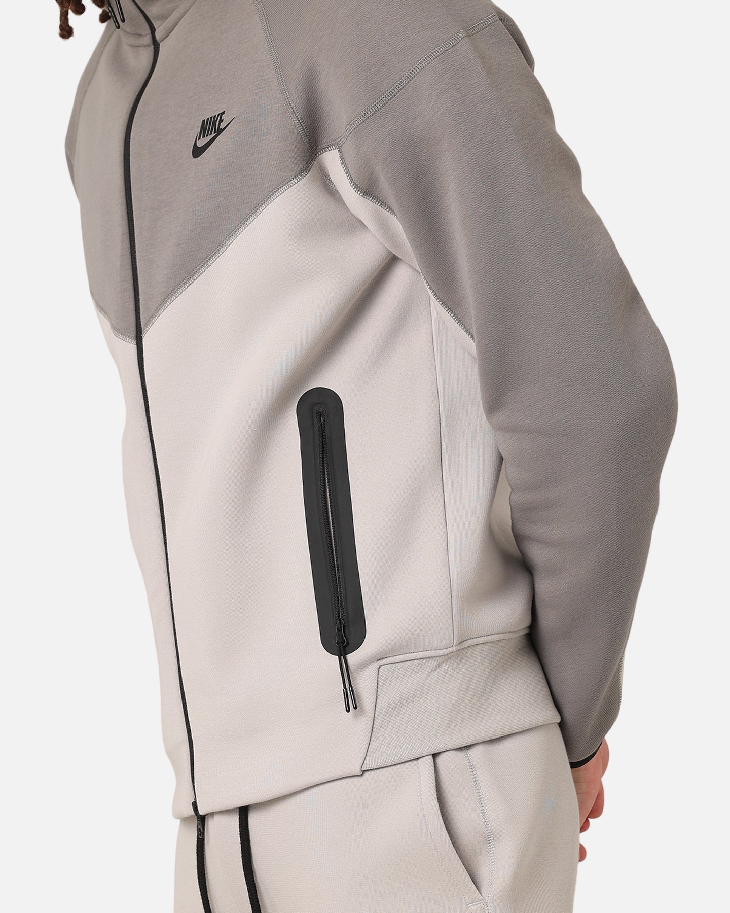 Nike Sportswear Tech Fleece Windrunner Full Zip Hoodie Lt Iron Ore/Flat Pewter/Black、mySite、zt4zffjzw